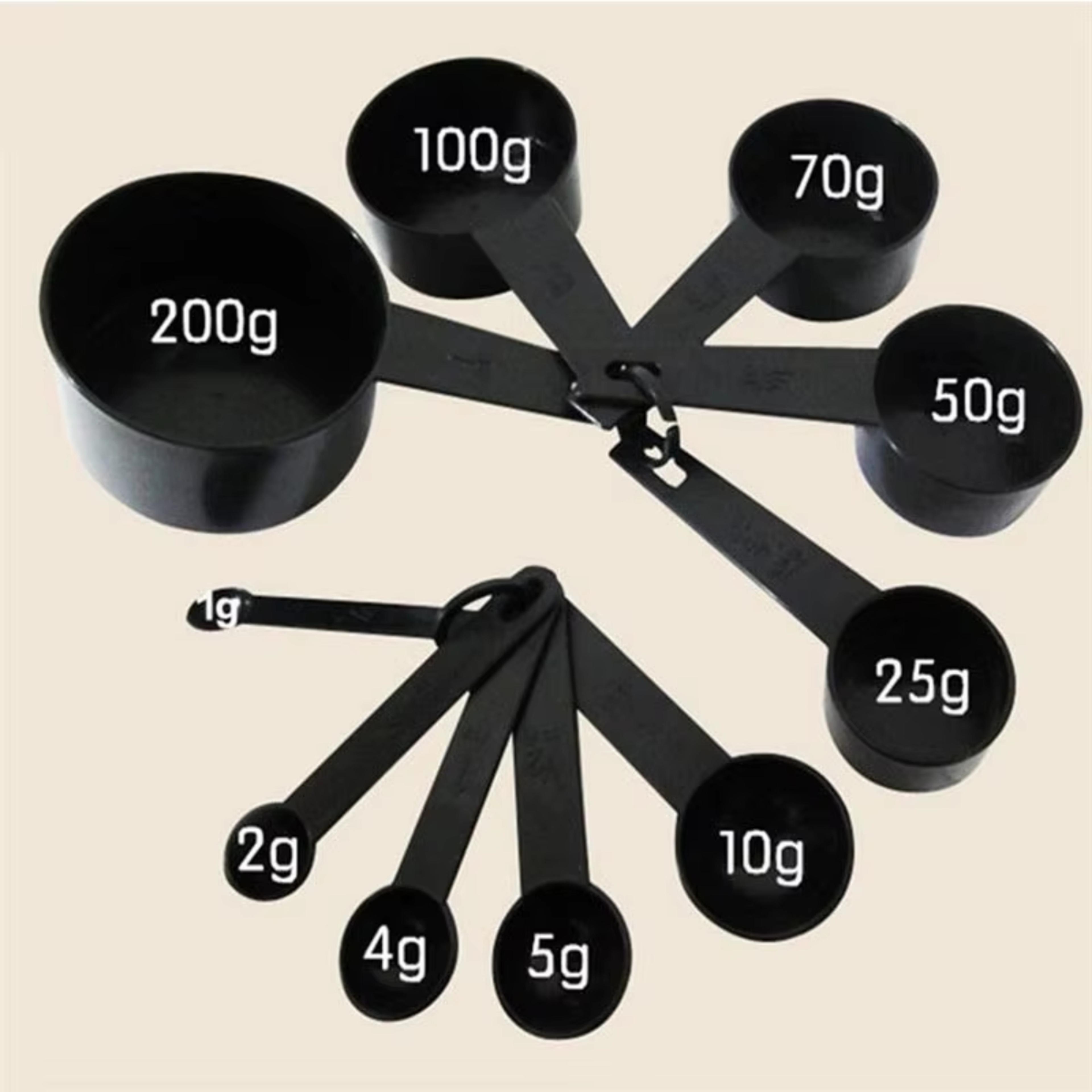 10 Piece Plastic Measuring Spoon Set For Baking And Cooking 1