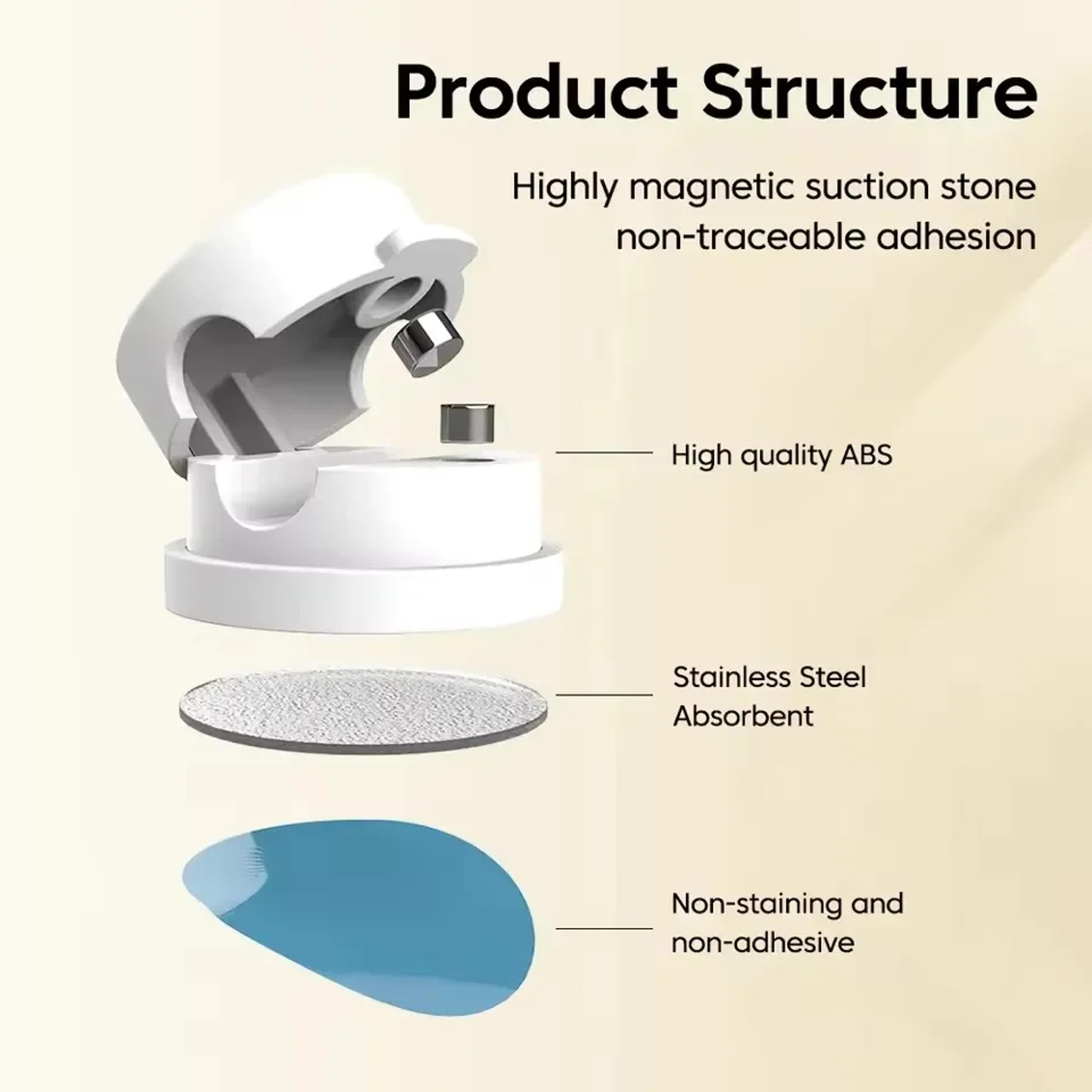 360 Rotatable Magnetic Cable Organizer Clip For Desk And Charging Cords 4