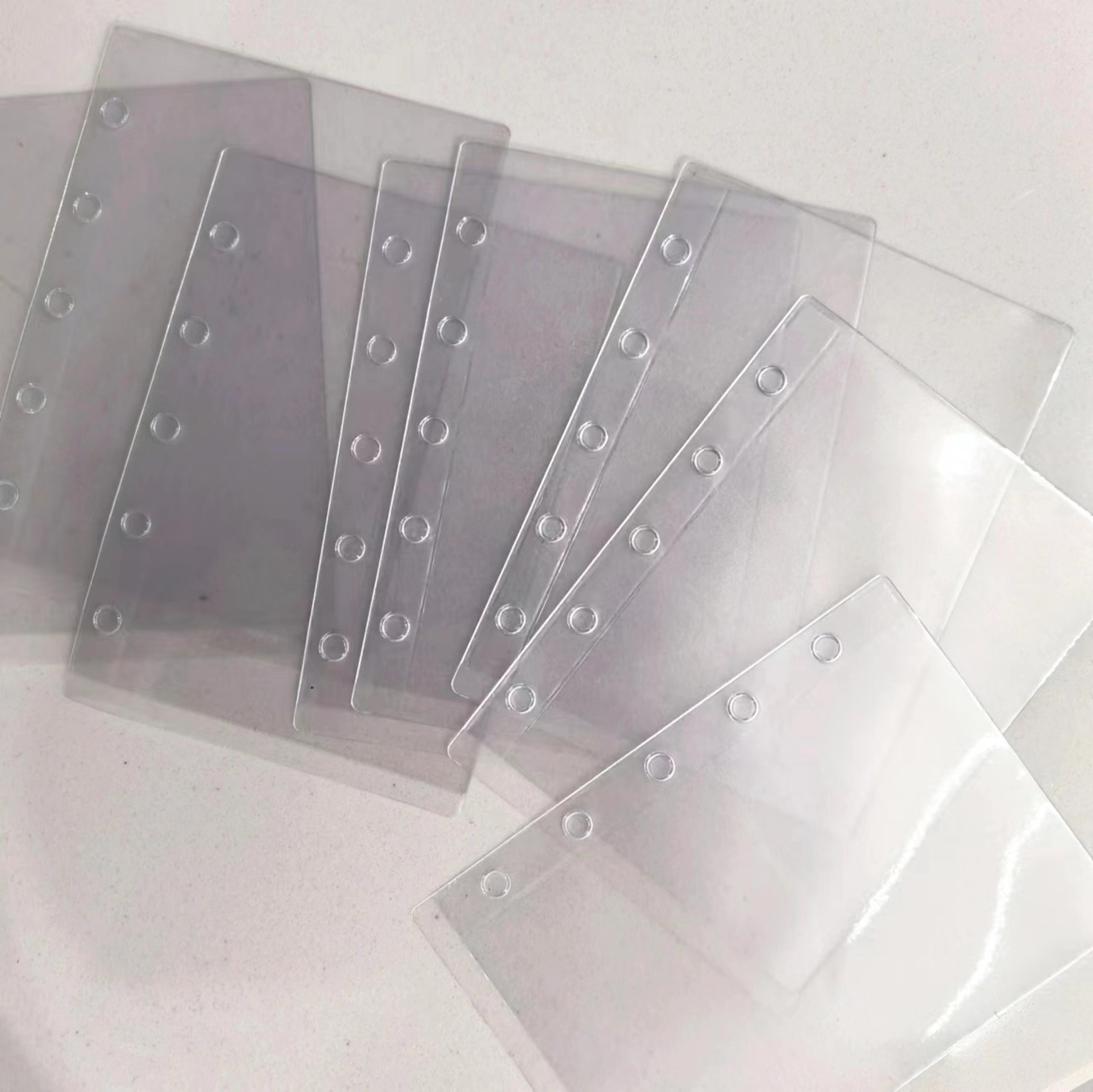 m5 binder refill pages 10-piece diy planner insert set with protective covers
