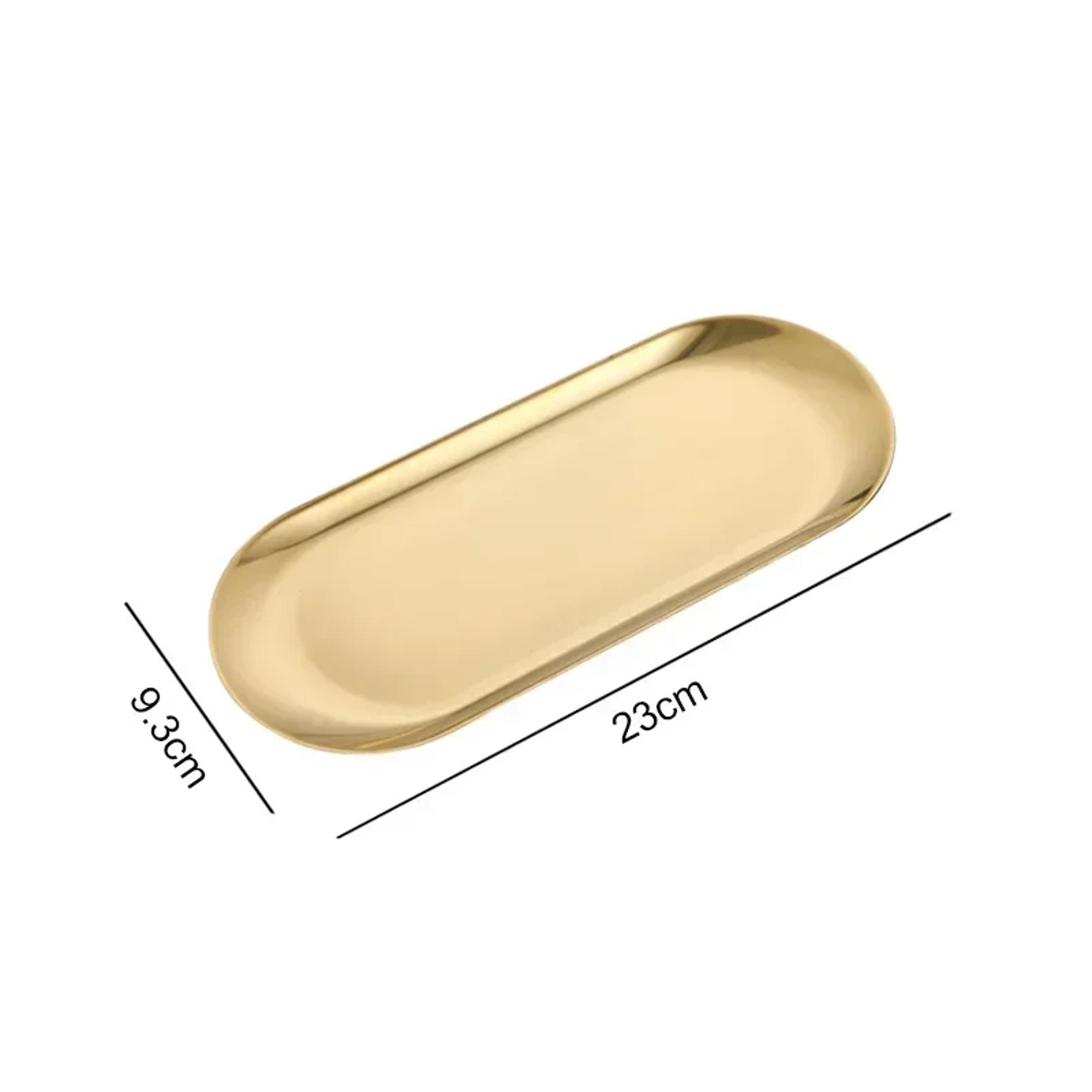 Stainless Steel Cosmetic Storage Tray For Nail Art Tools And Small Accessories 5