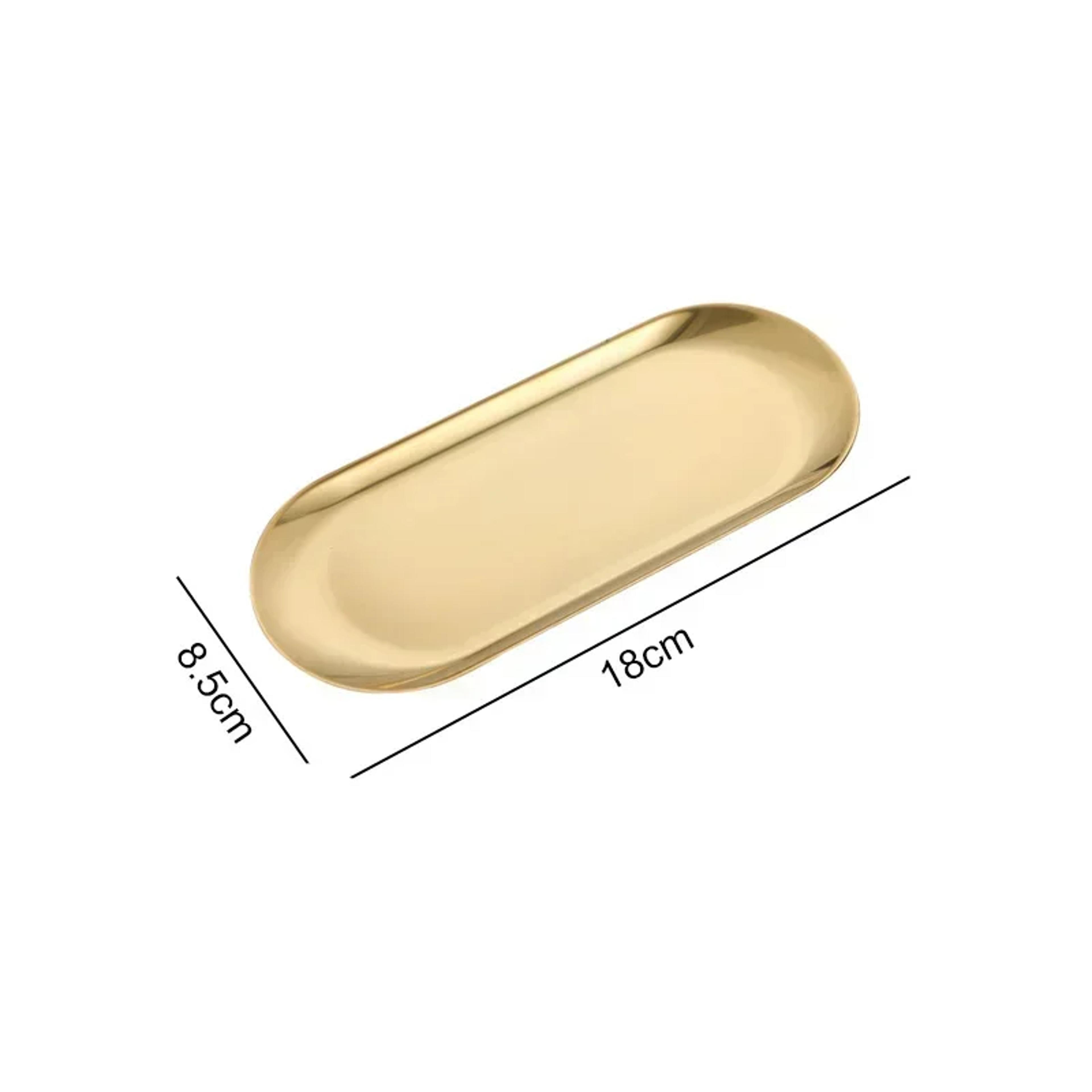 Stainless Steel Cosmetic Storage Tray For Nail Art Tools And Small Accessories 9