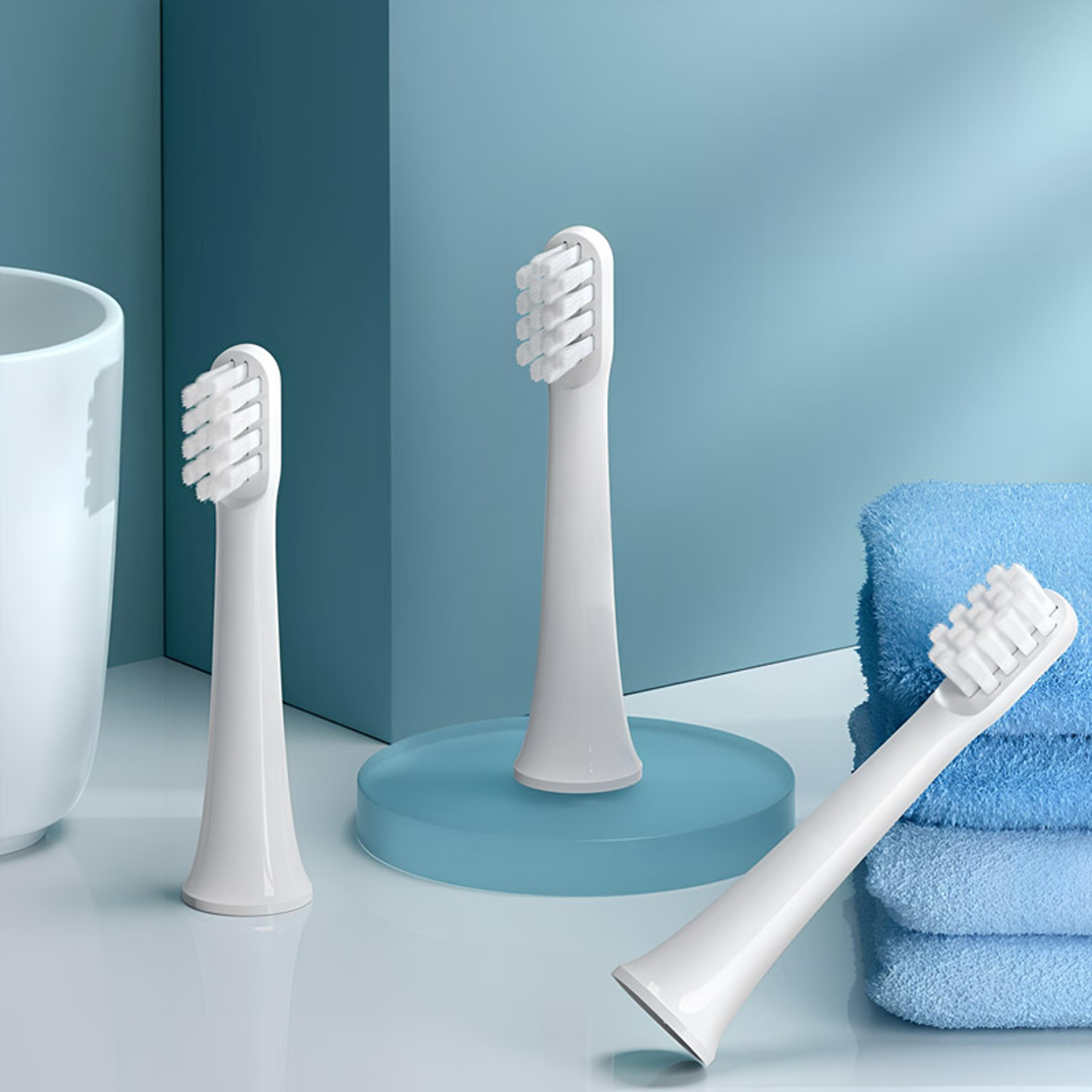 Electric Toothbrush Replacement Heads With Soft Bristles 6 Pack Compatible With Sonic T100 5