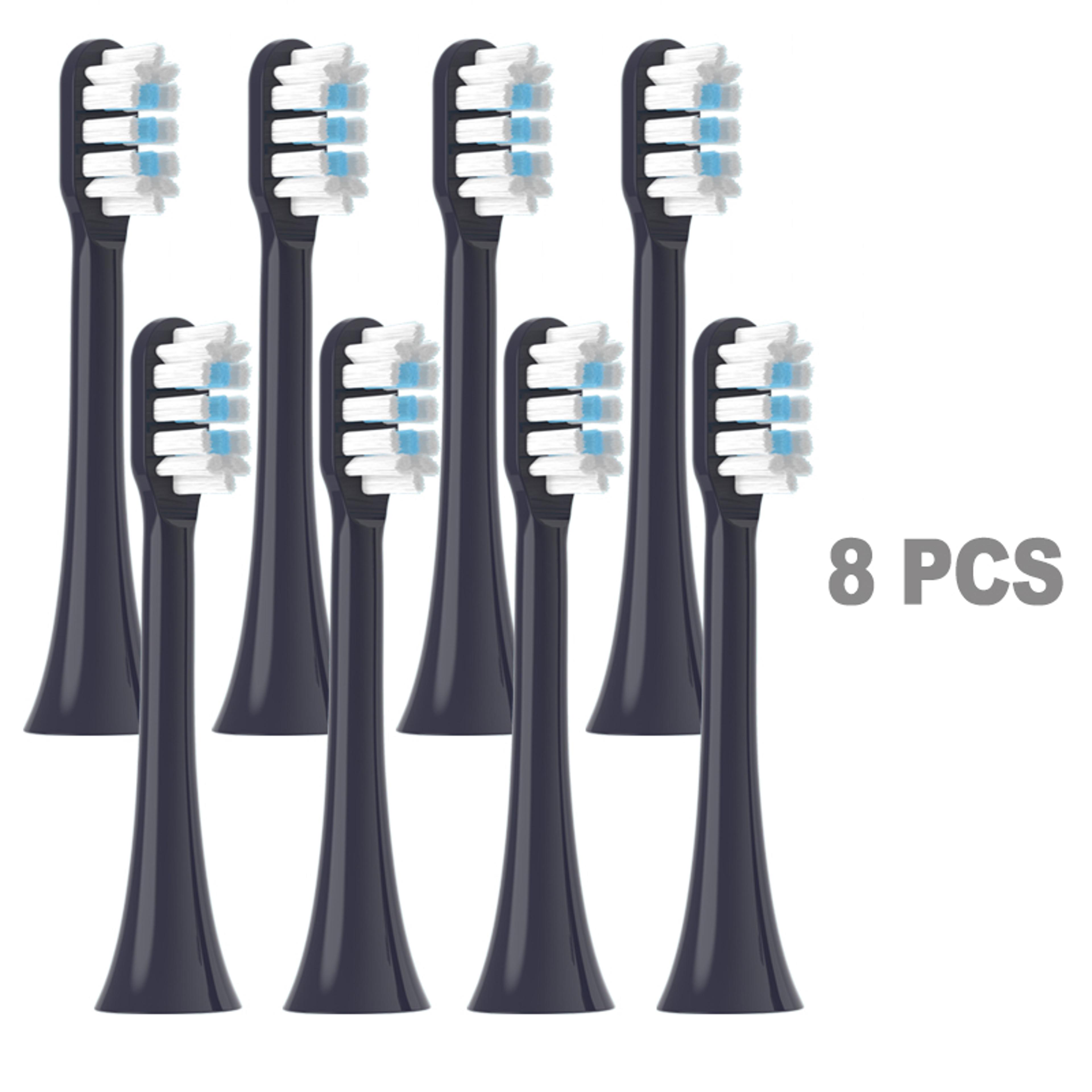 Sonic Electric Toothbrush Replacement Heads With Soft Bristles And Protective Caps 12