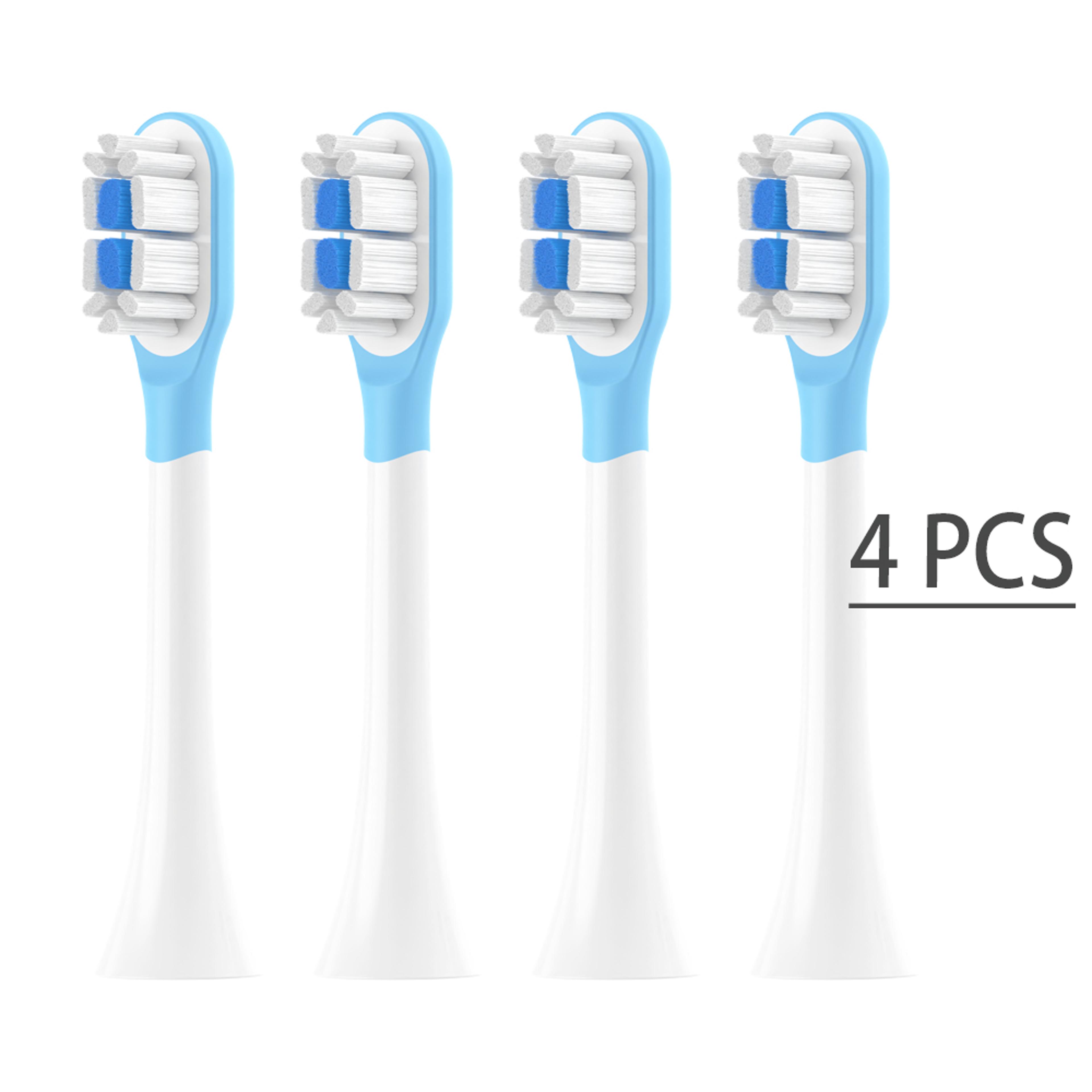 Sonic Electric Toothbrush Replacement Heads With Soft Bristles And Protective Caps 10