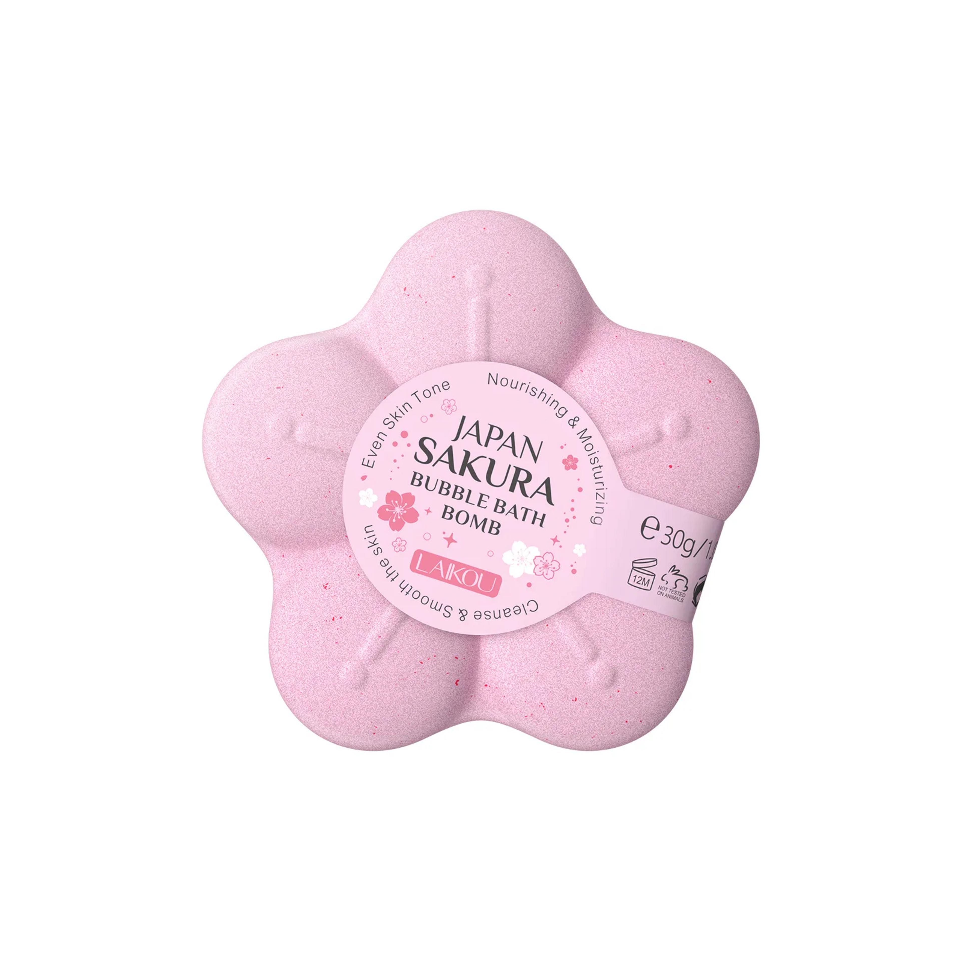 Sakura Bath Salts With Sea Salt For Moisturizing And Body Cleansing 11 Oz 6