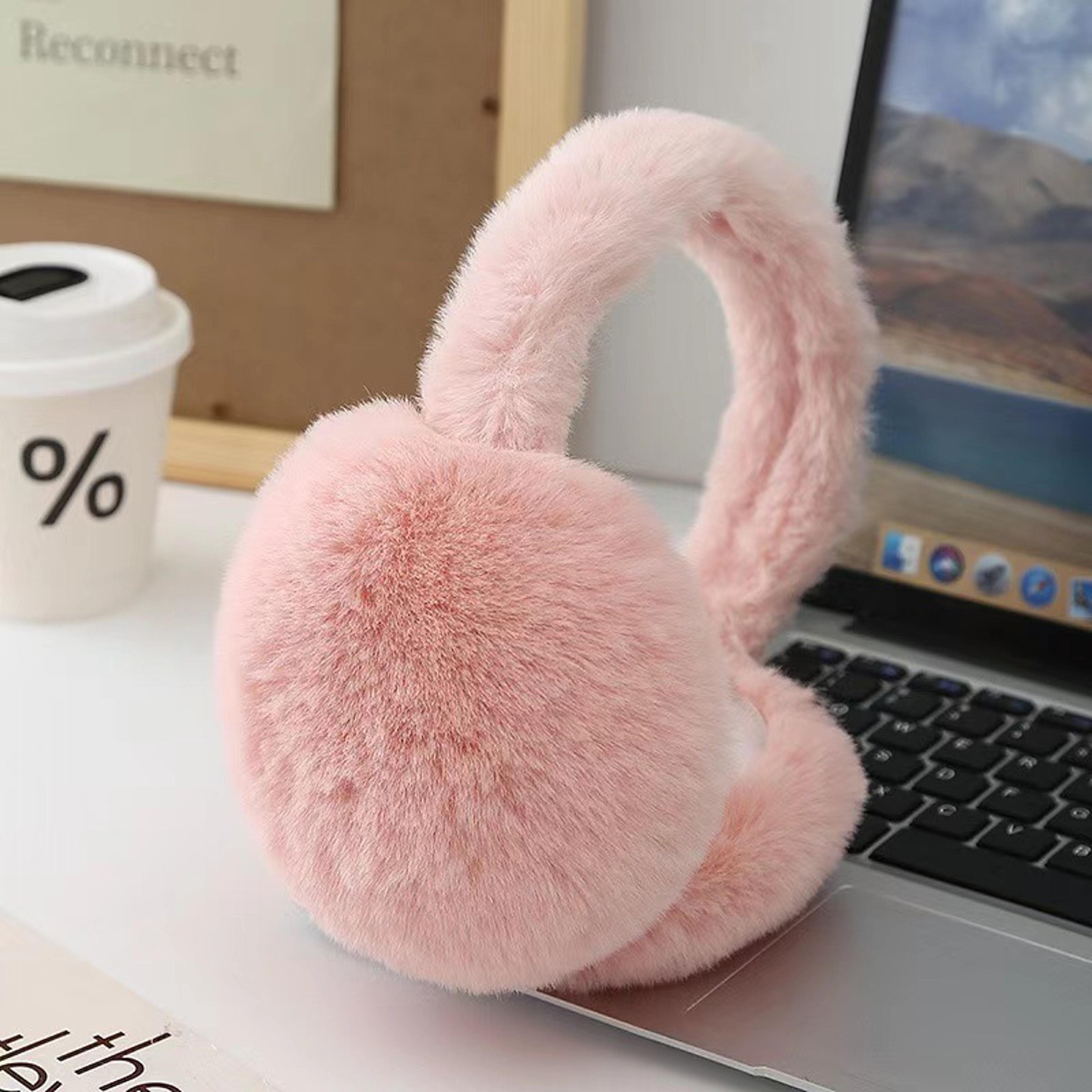Kids Foldable Plush Earmuffs Warm Windproof Winter Ear Warmers 7