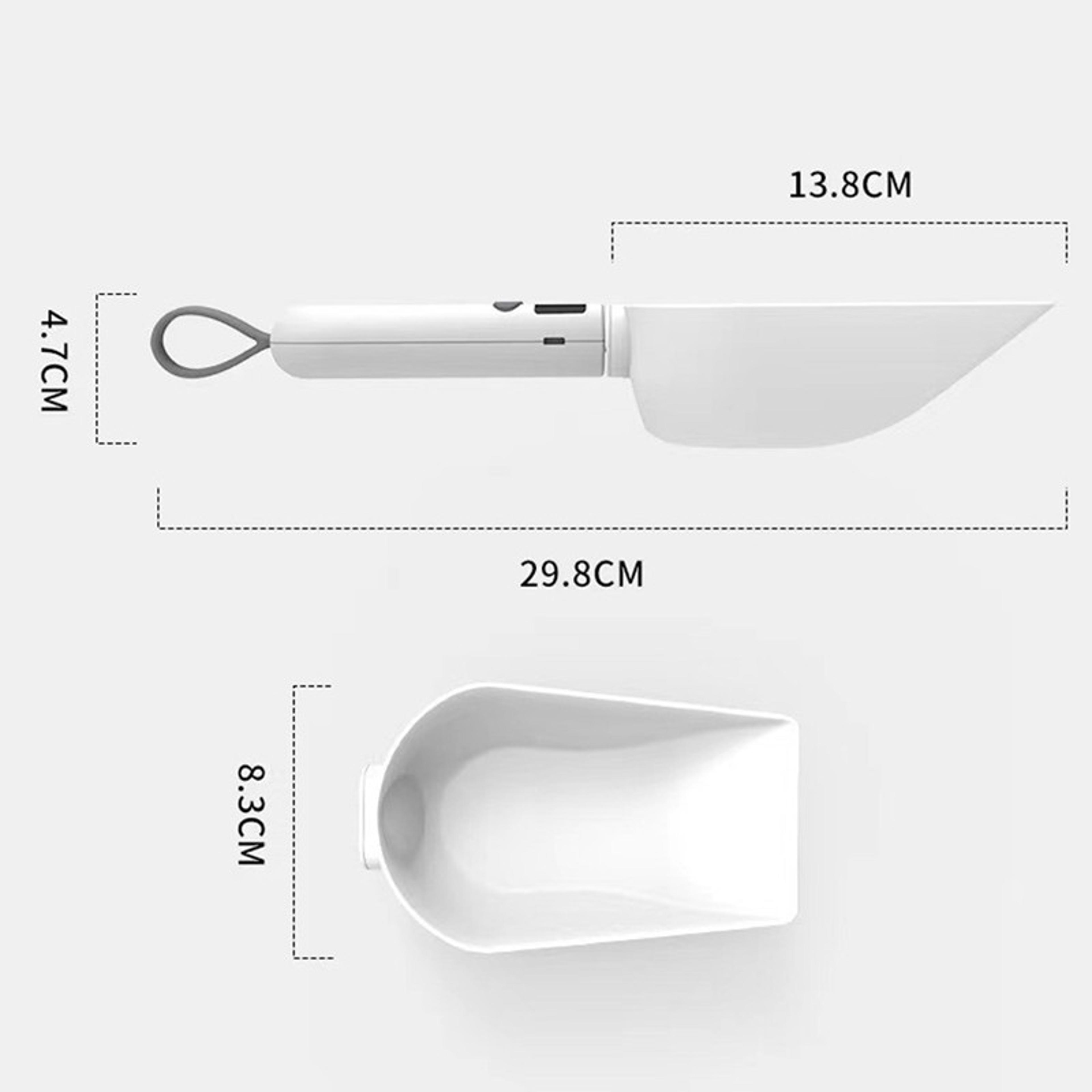Digital Kitchen Scale Spoon With LCD Display For Pet Food And Ingredient Measuring 3