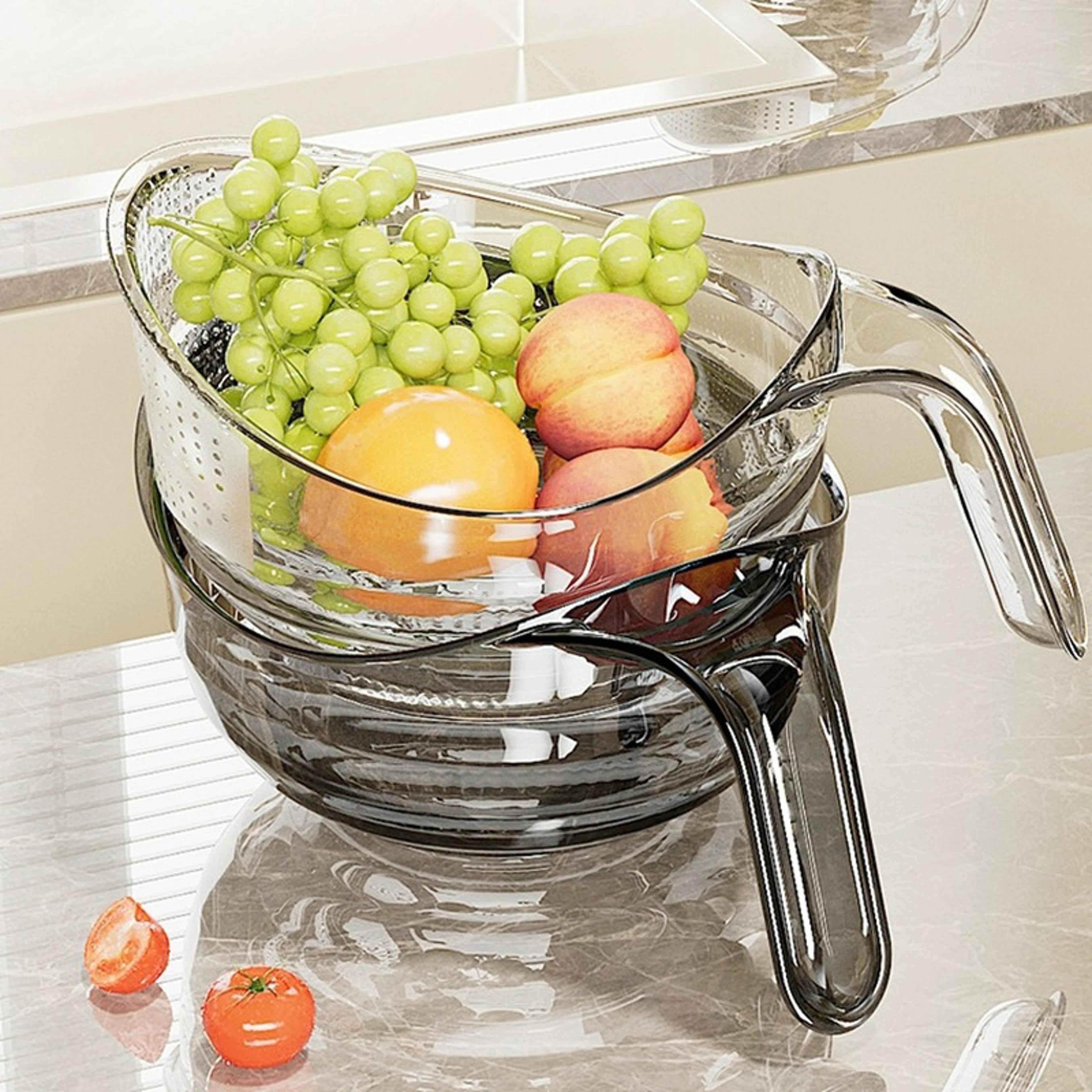 Multifunctional Kitchen Sink Strainer Basket For Fruit Washing And Draining 0