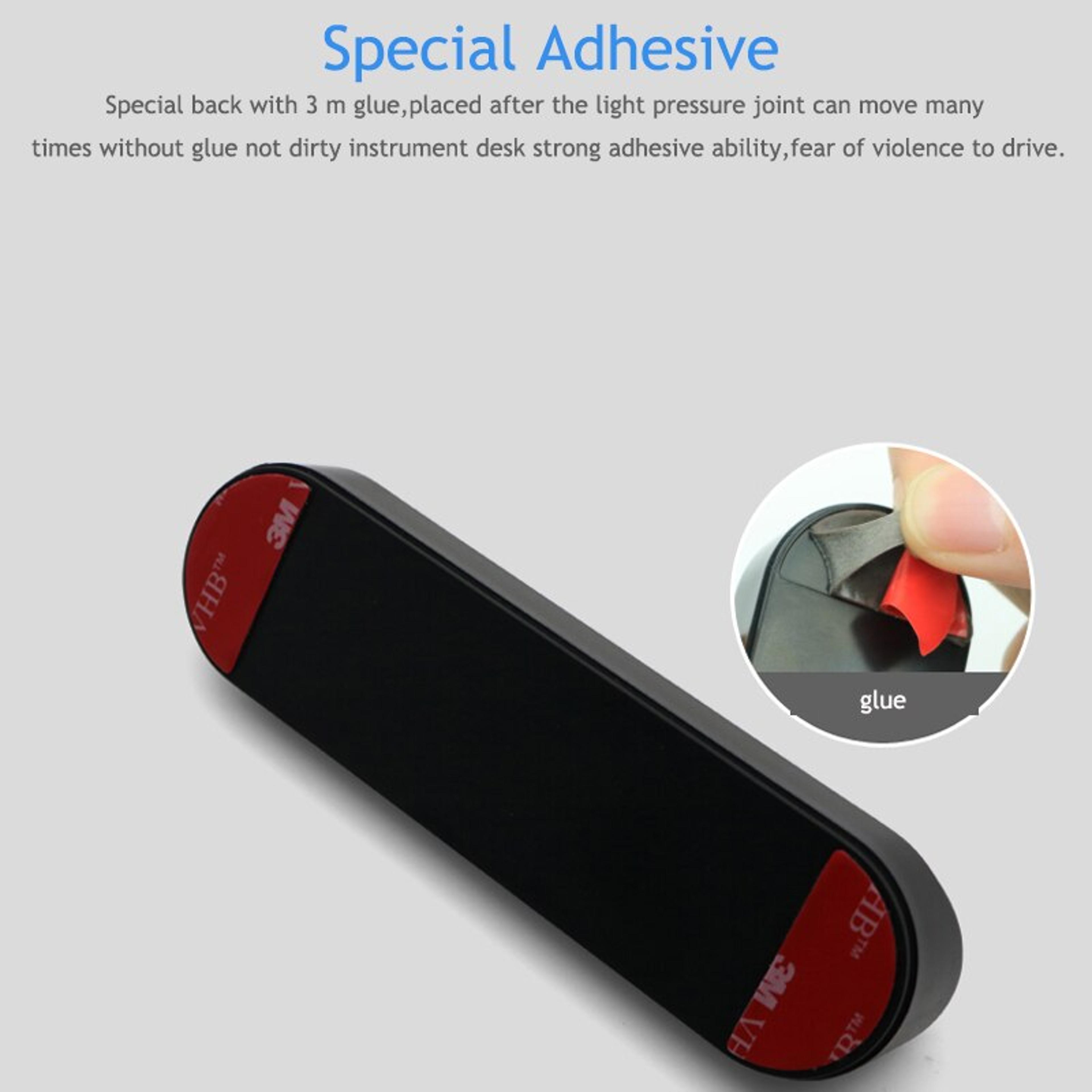 Car Temporary Parking Phone Number Card  Compact Dashboard Contact Display 2