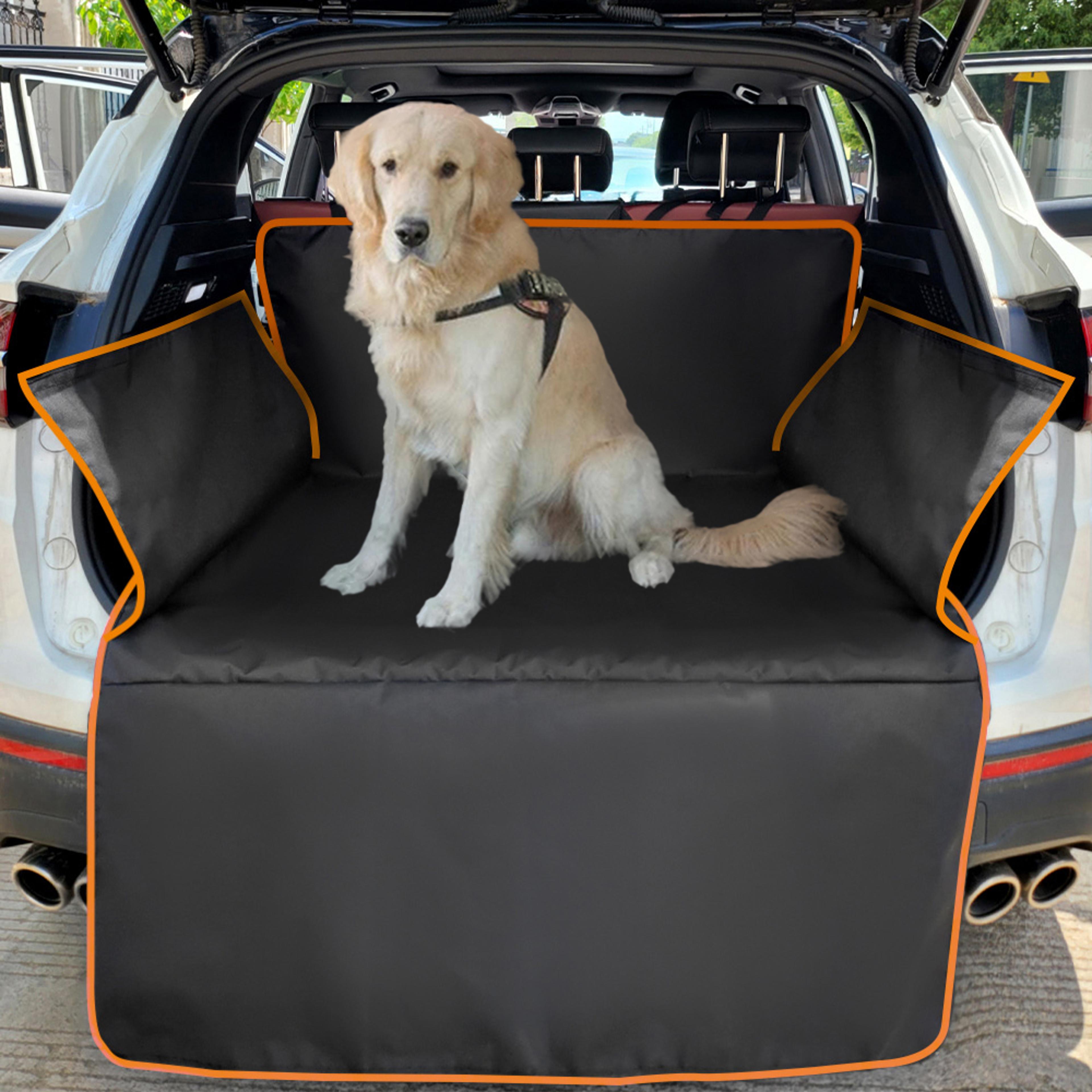 waterproof dog car trunk liner – heavy-duty 600d oxford cloth suv cargo cover