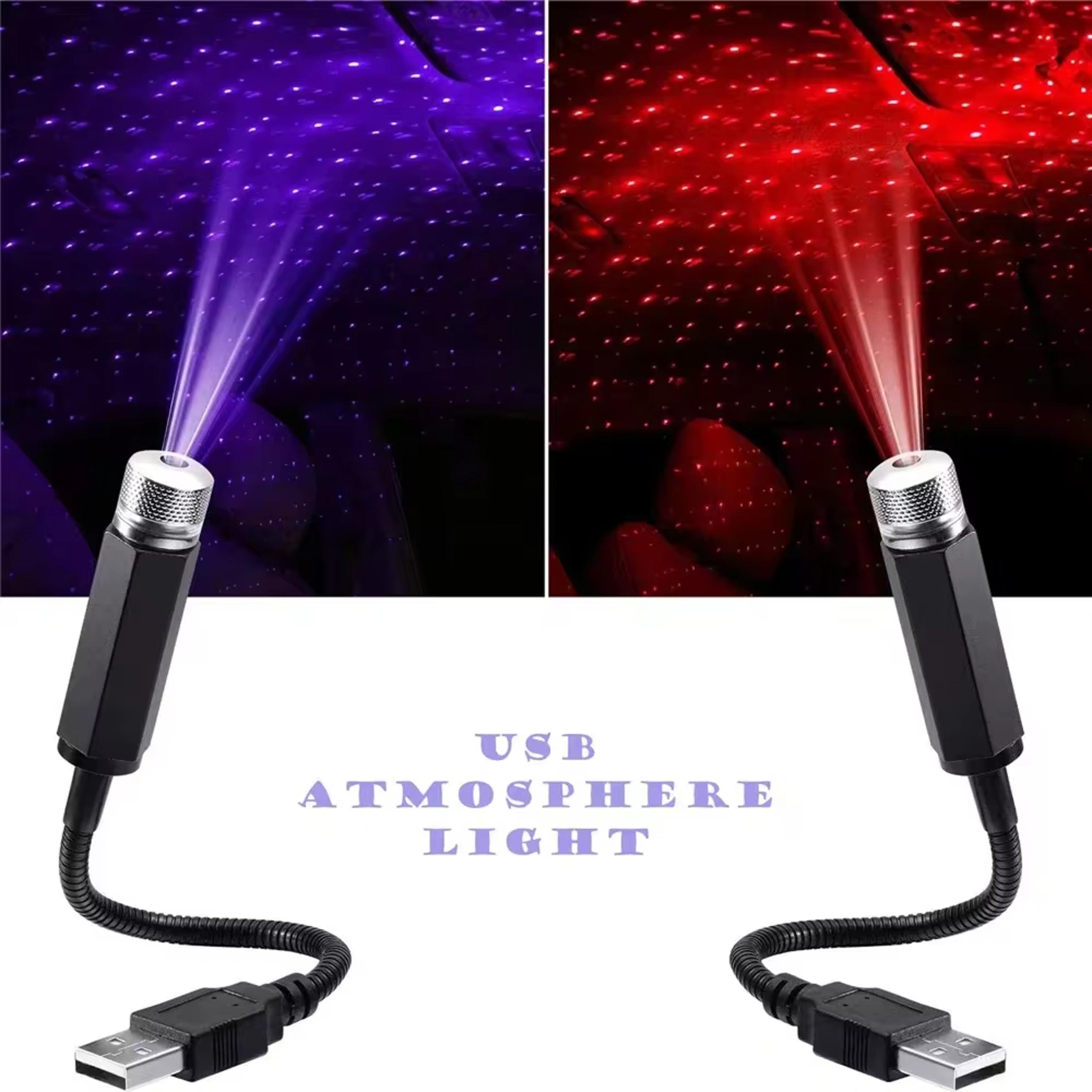 Mini LED Car Star Projector Light  USB Plug And Play Interior Ambient Lighting 1