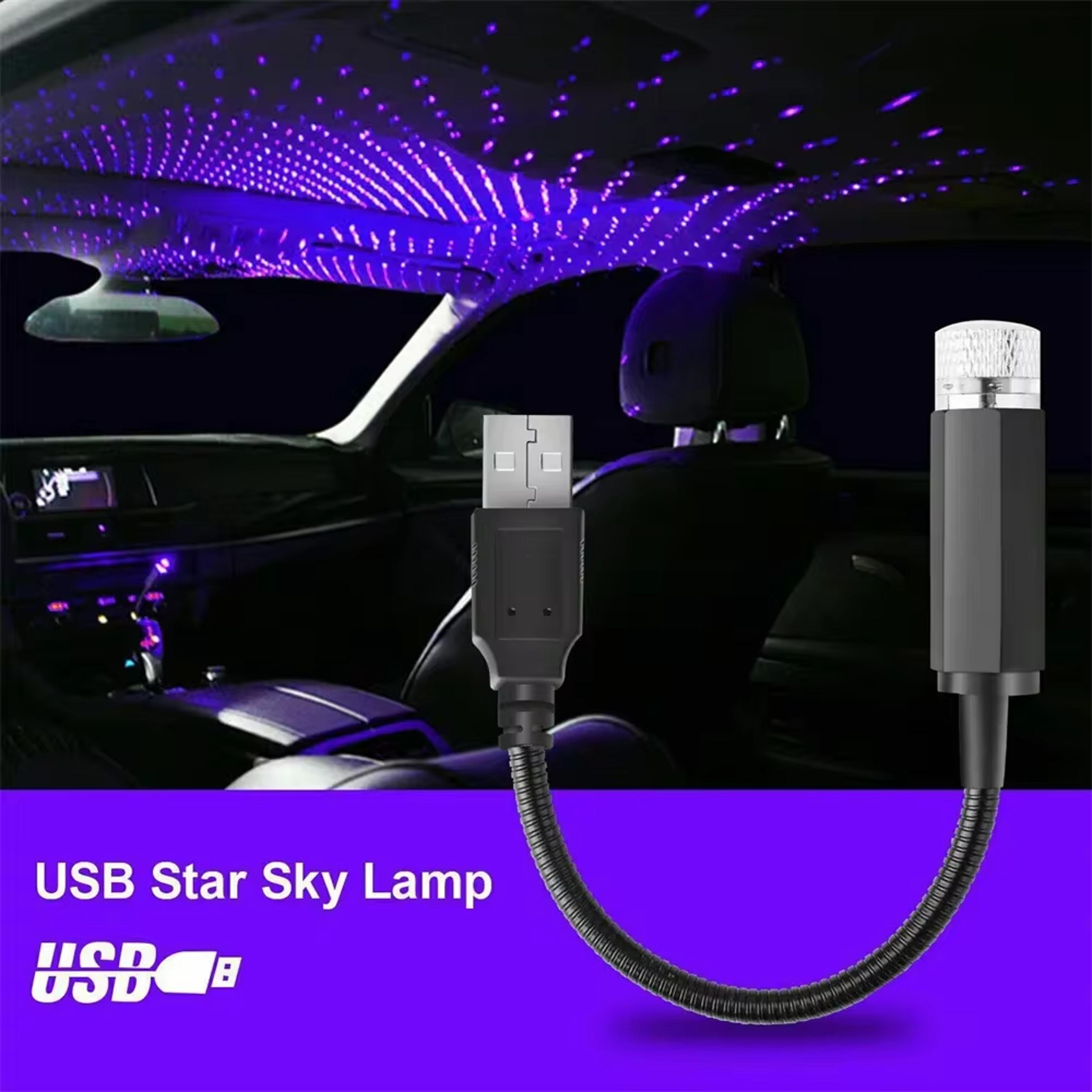 Mini LED Car Star Projector Light  USB Plug And Play Interior Ambient Lighting 3
