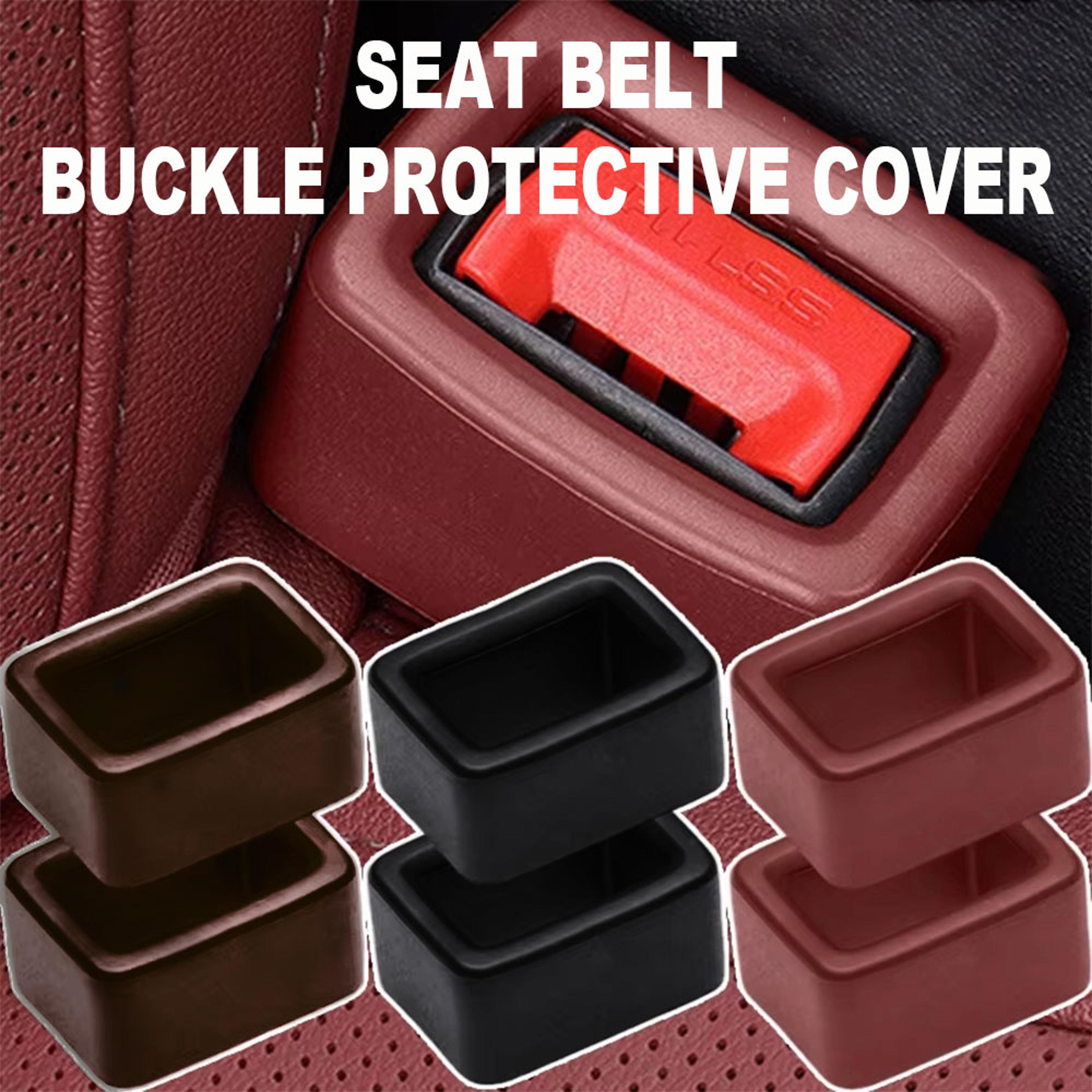 Car Seat Belt Buckle Protector Cover  Soft EVA AntiScratch Seatbelt Cover 1