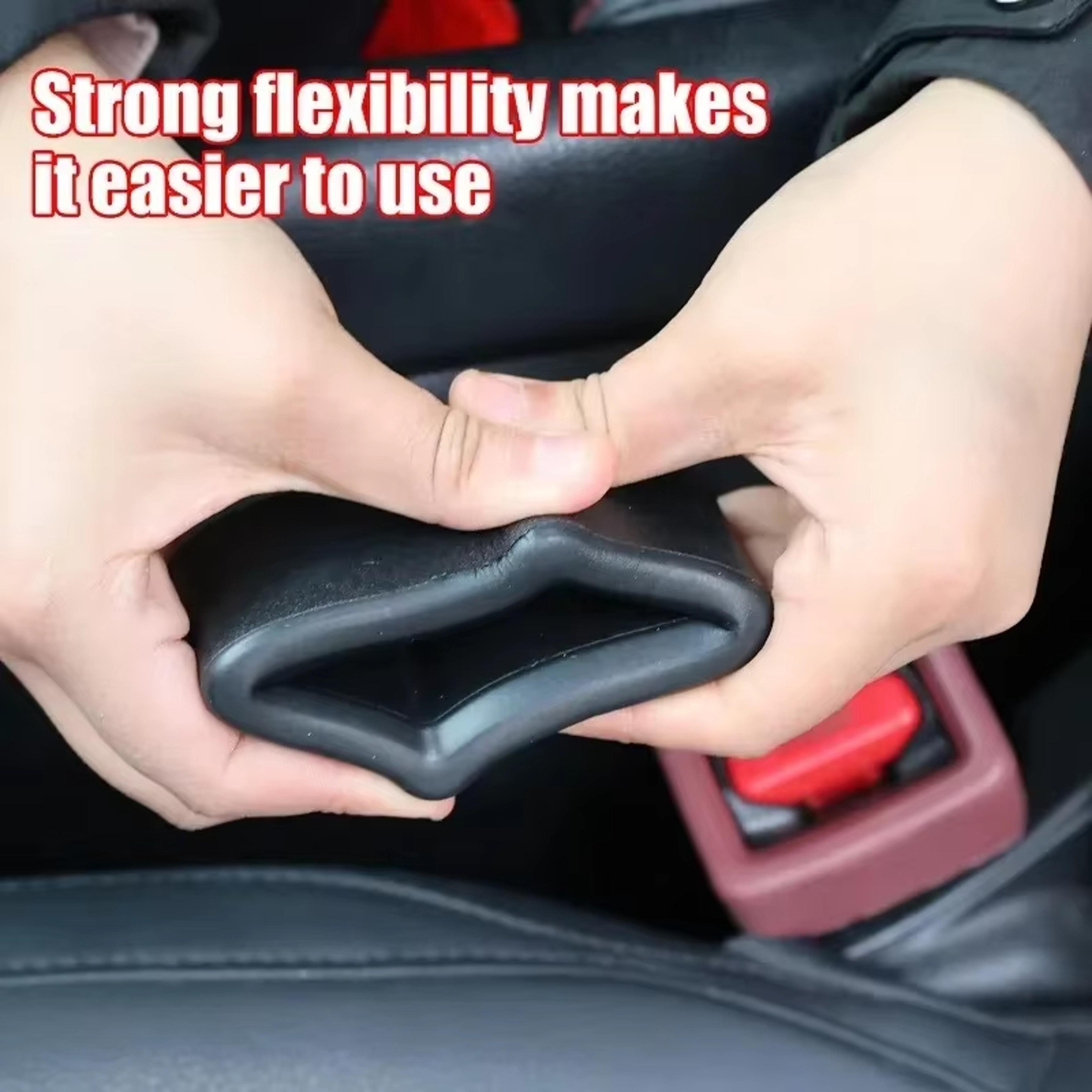 Car Seat Belt Buckle Protector Cover  Soft EVA AntiScratch Seatbelt Cover 2