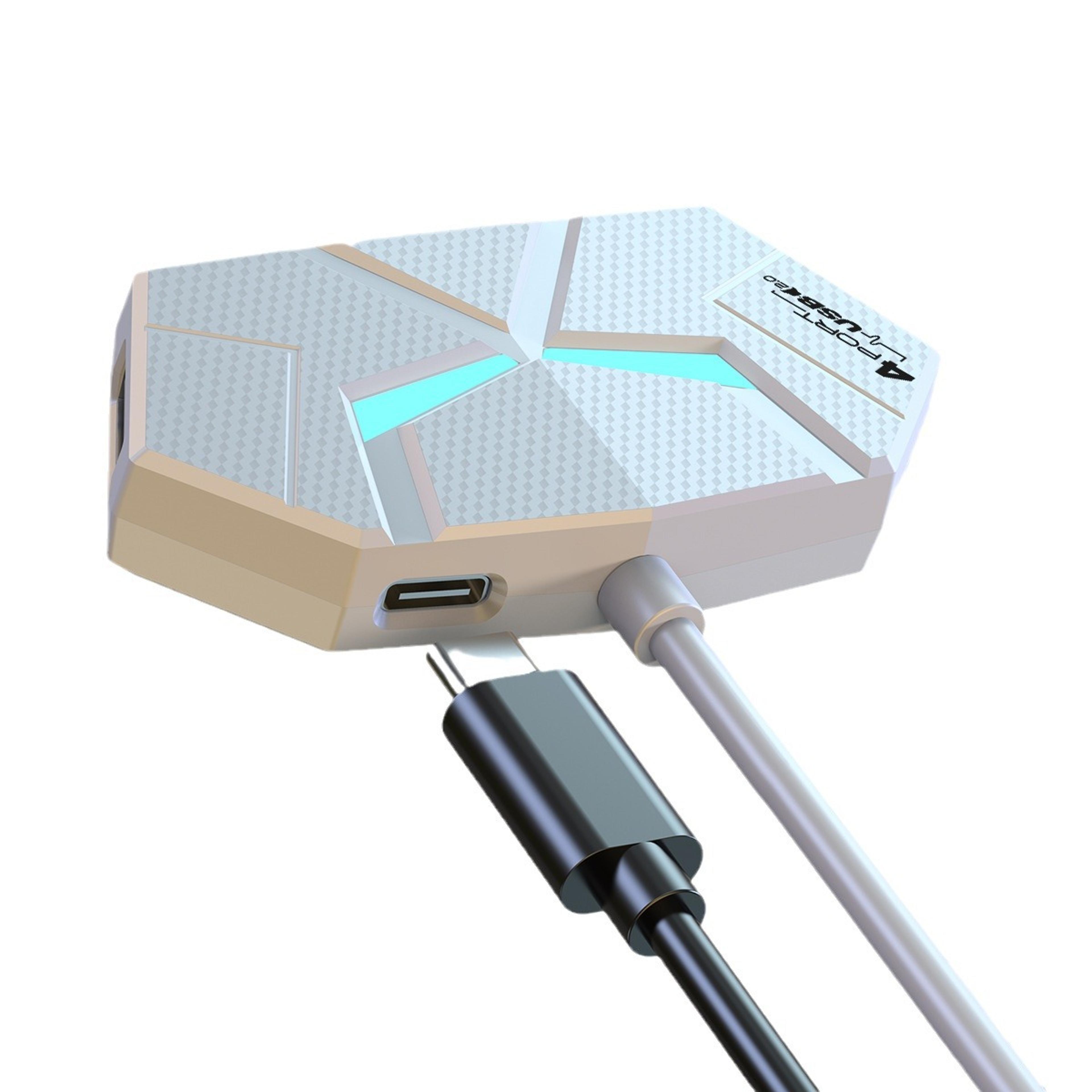 7Port USB 20 Hub With USB TypeC Interface And 39 Ft Cable 4
