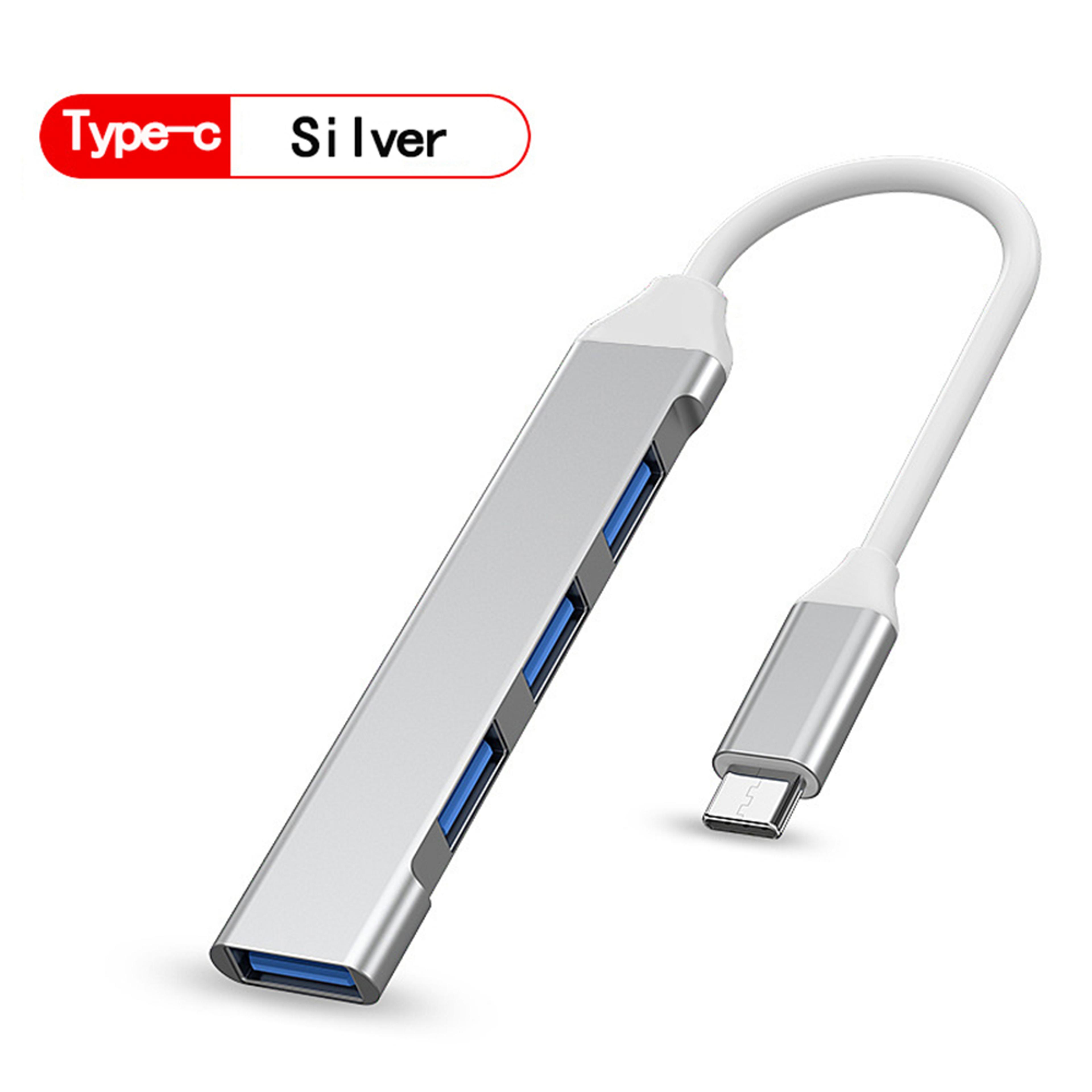 4Port USB 30 Hub  5Gbps HighSpeed USB Splitter With TypeC And USB Options 9