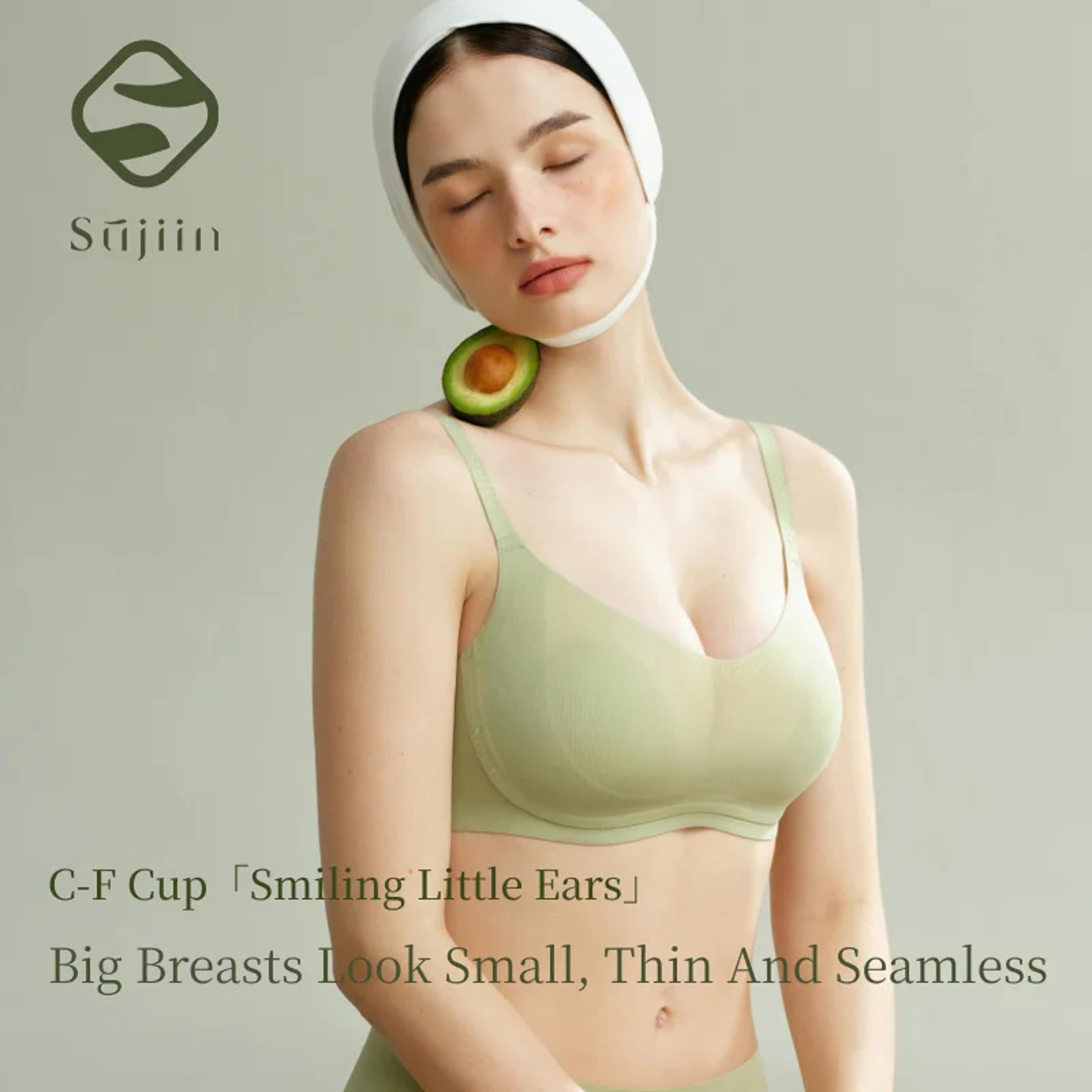 Wireless PushUp Bra For Women  Seamless FullCoverage Support Bra For Larger Busts 1