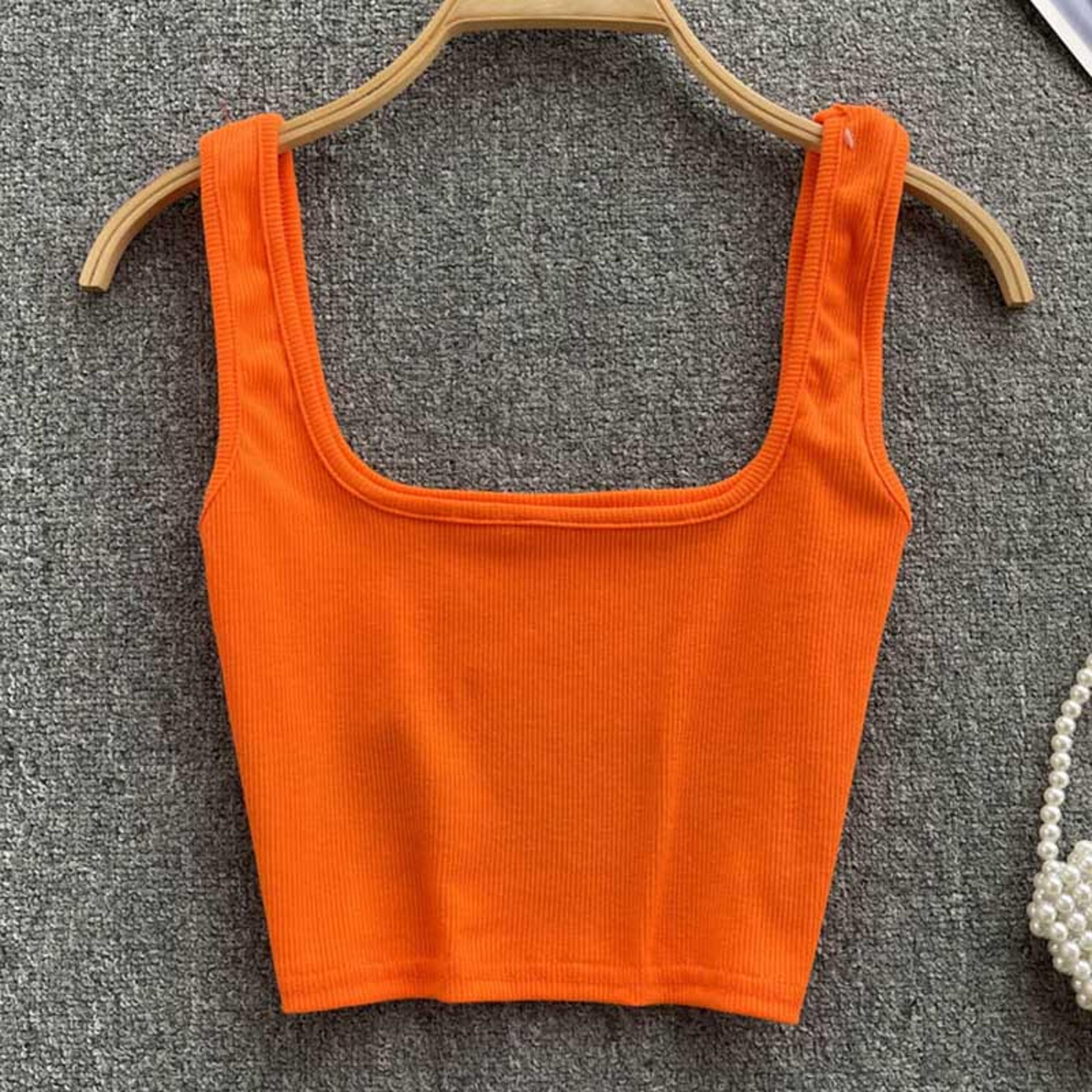 Womens Backless Crop Tank Top  Slim Fit Y2K Sleeveless Summer Camisole 11