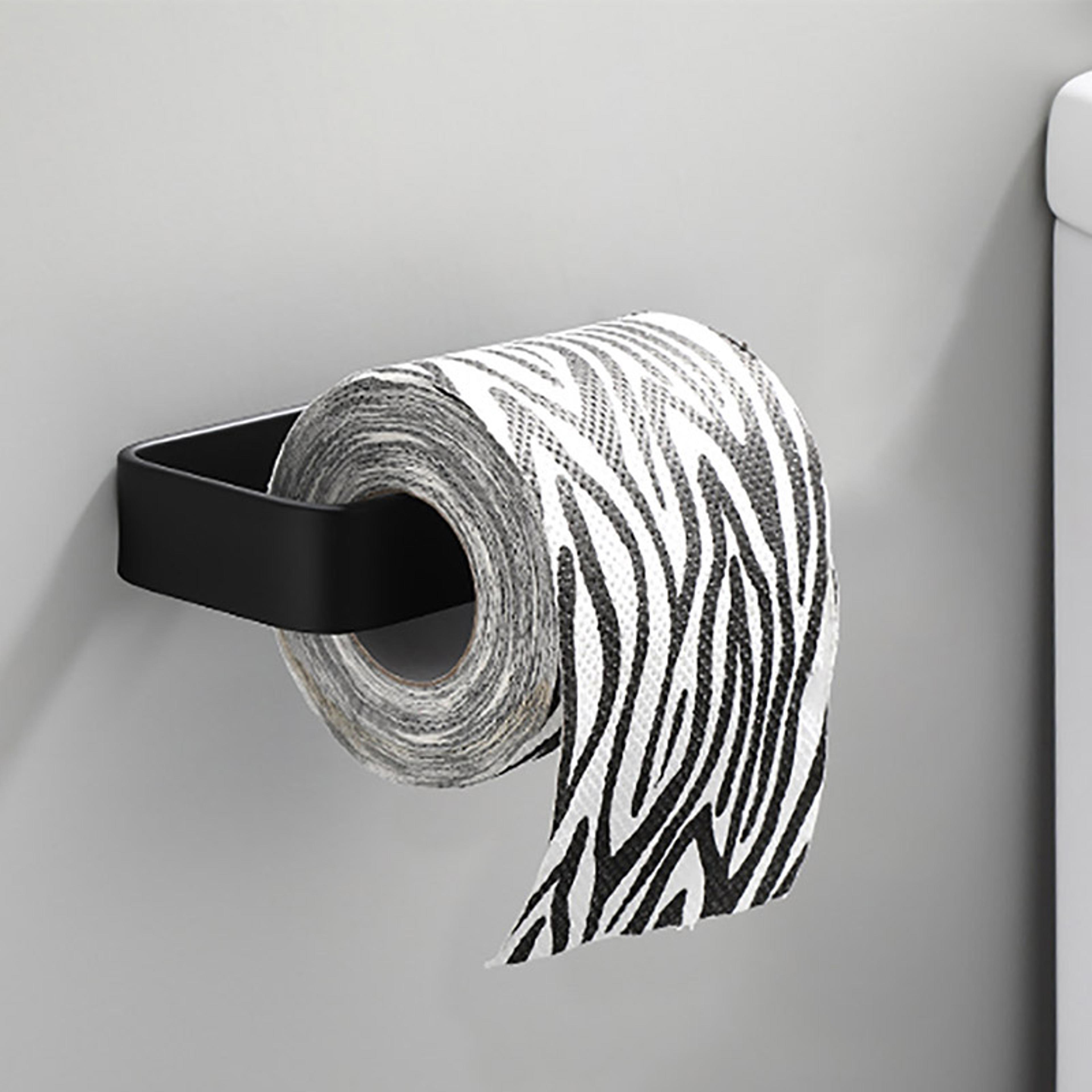 Adhesive Paper Towel Holder  Wall Mounted Kitchen And Bathroom Roll Dispenser 7