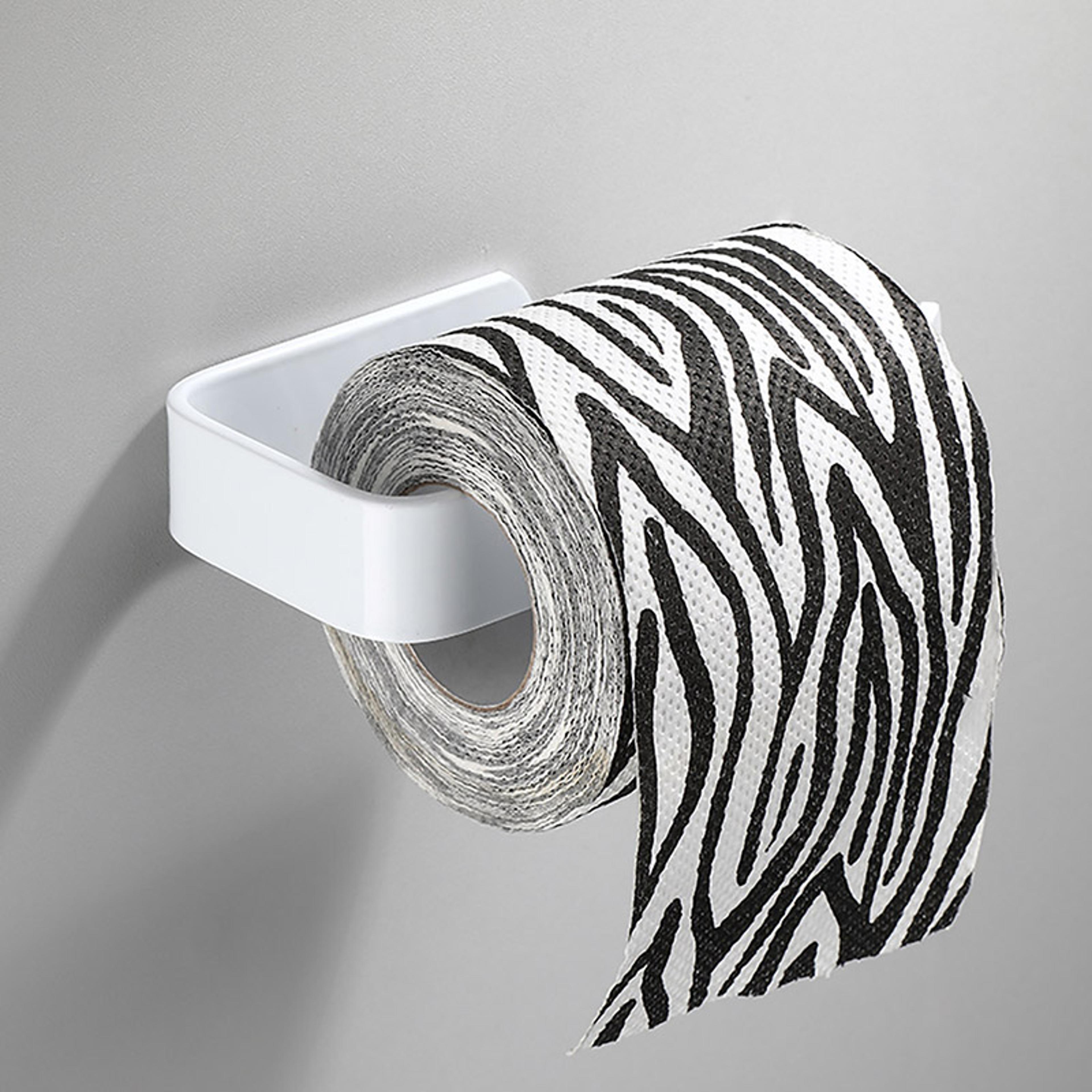 Adhesive Paper Towel Holder  Wall Mounted Kitchen And Bathroom Roll Dispenser 0