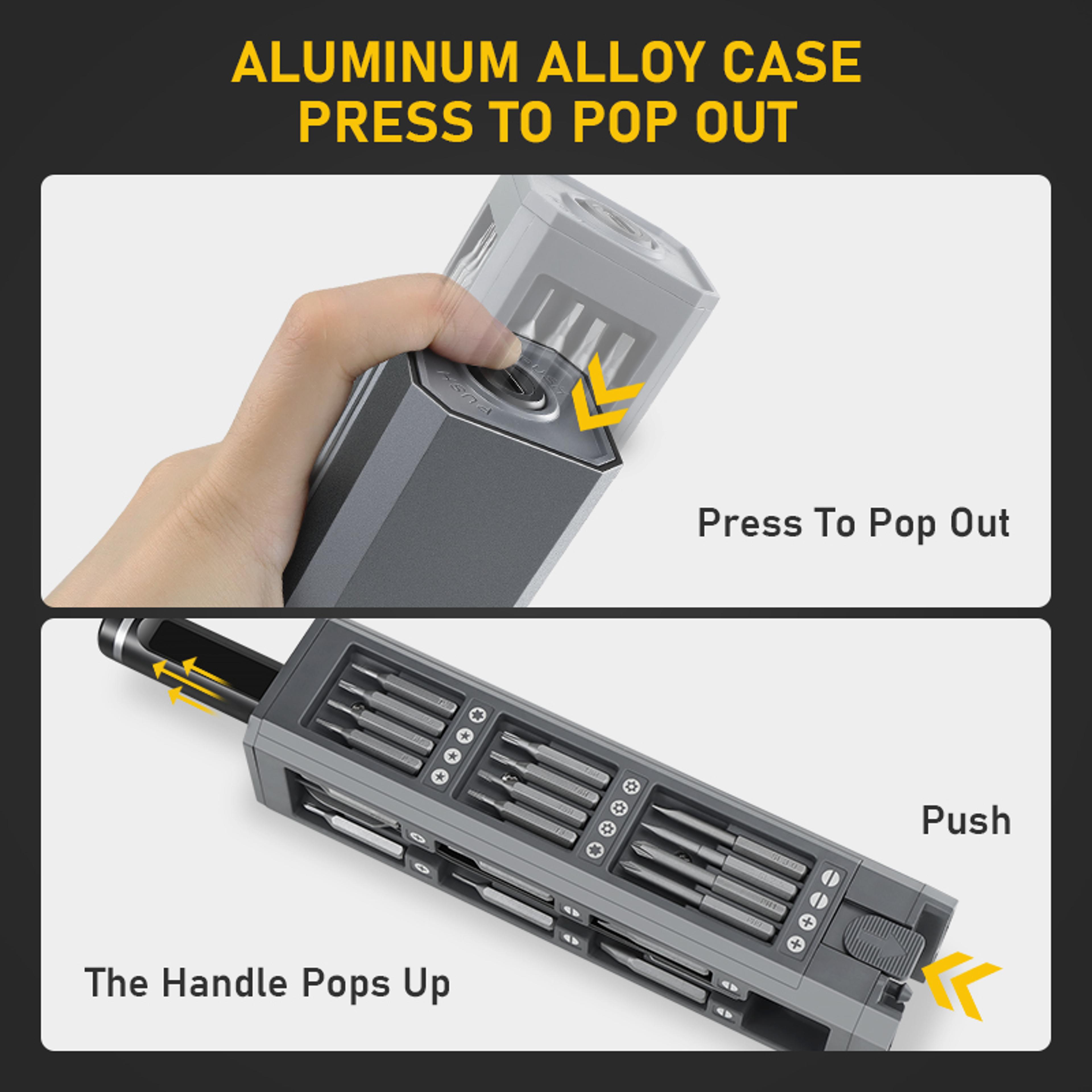 Precision Electric Screwdriver Set With 5 Adjustable Torque Settings And 42 Bits 4