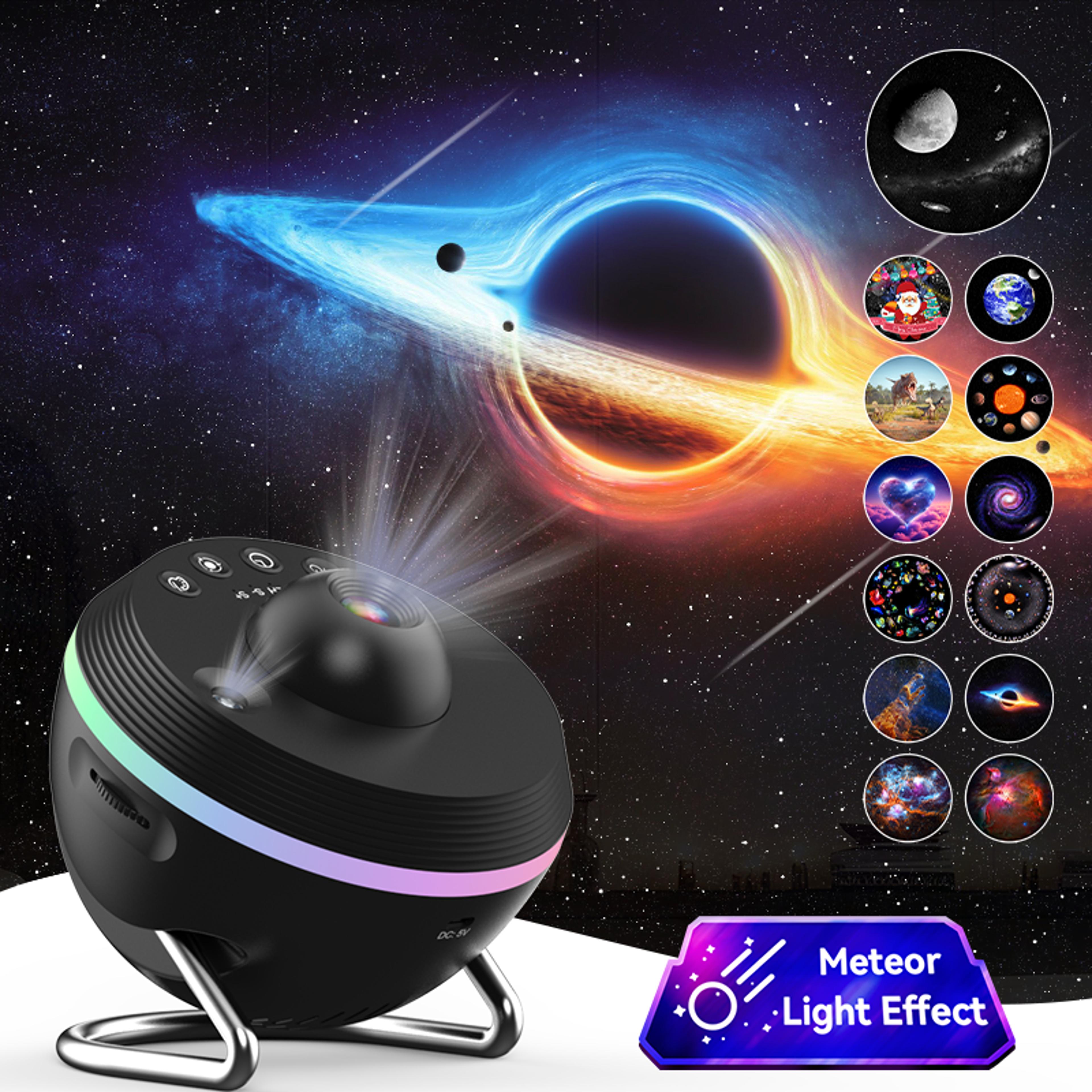 12in1 Galaxy Star Projector Night Light  Rotating LED Planetarium Lamp For Kids 1