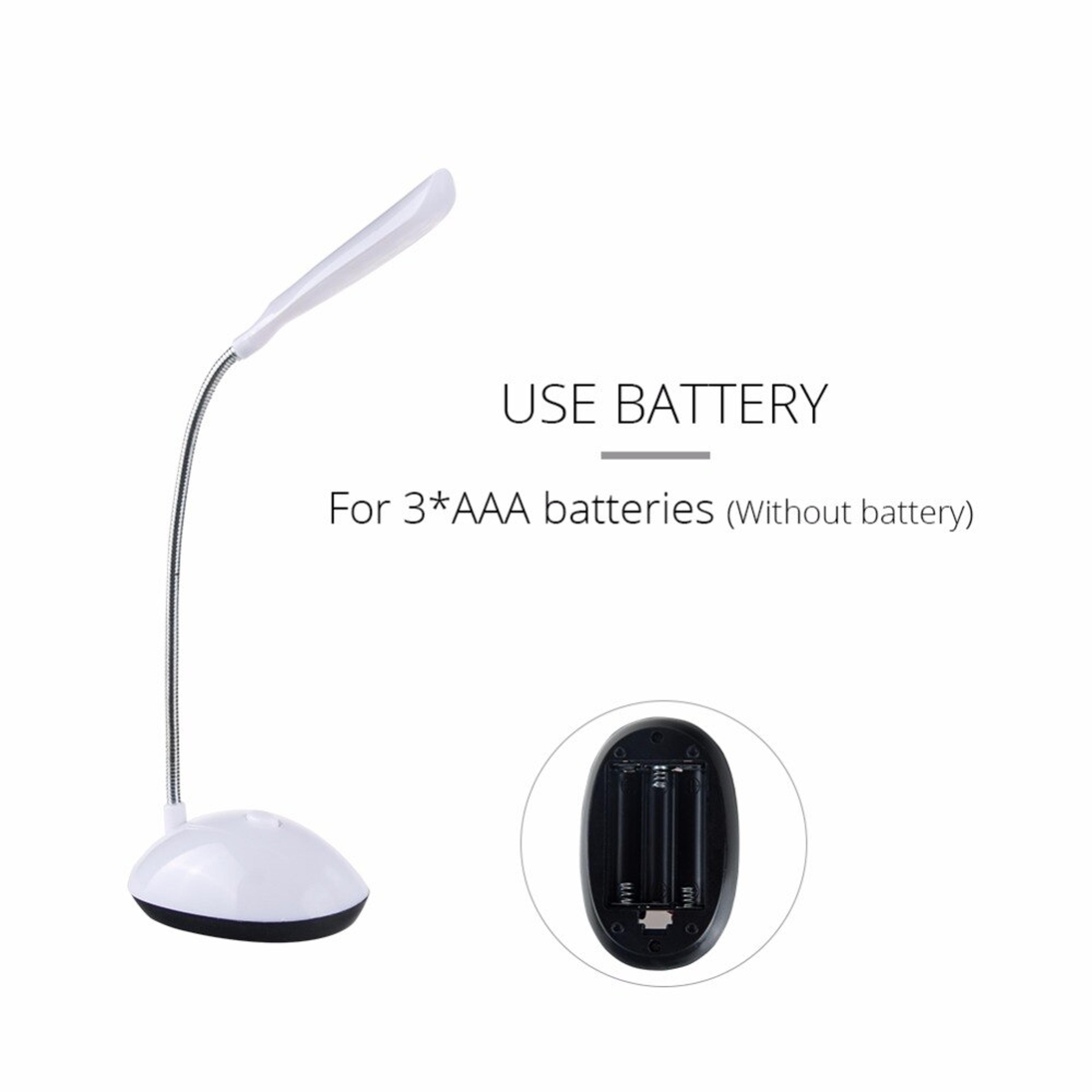 Foldable LED Desk Lamp  BatteryPowered Portable Reading And Study Light 4