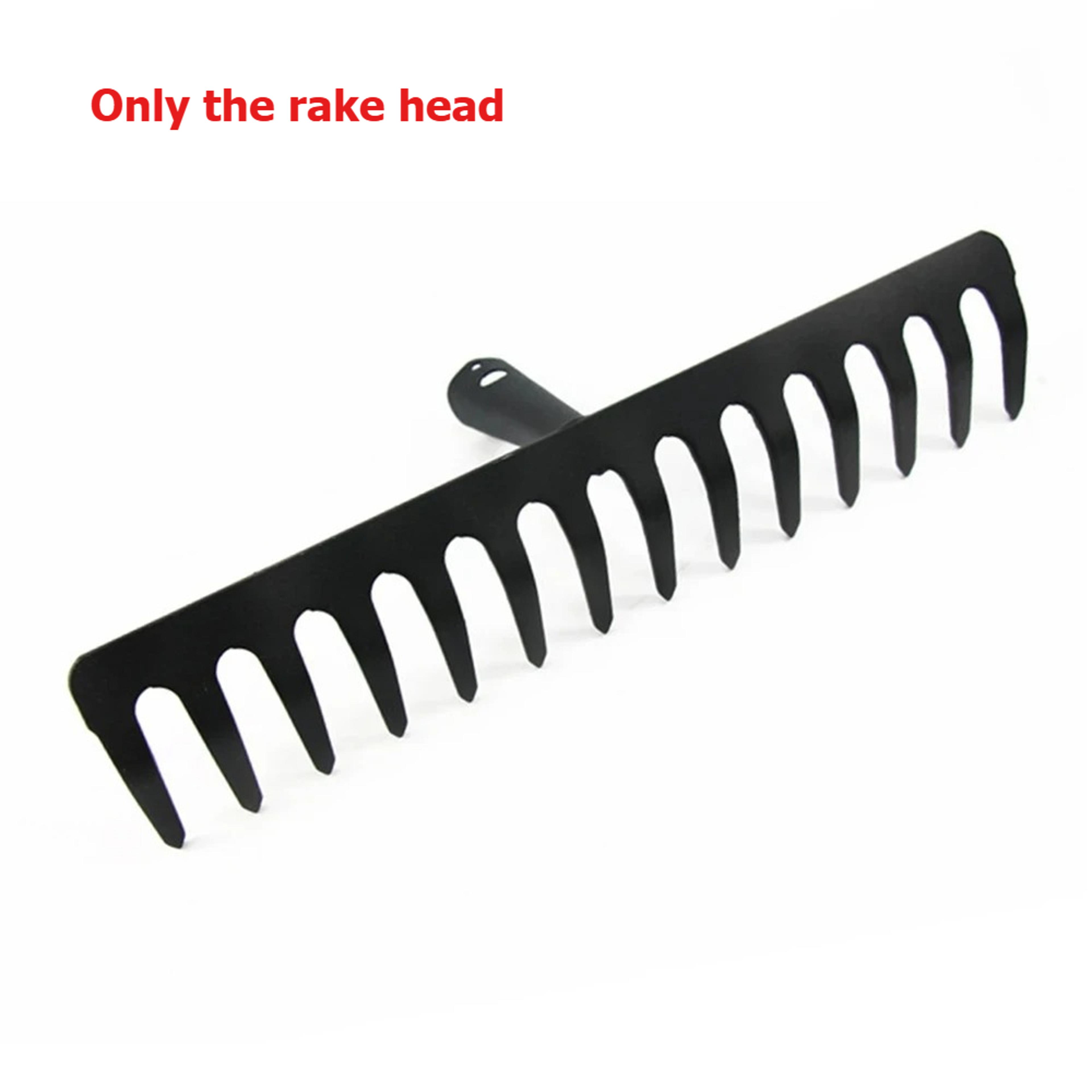 14Tooth Steel Garden Rake Head For Farming Soil Leveling And Yard Cleanup 4