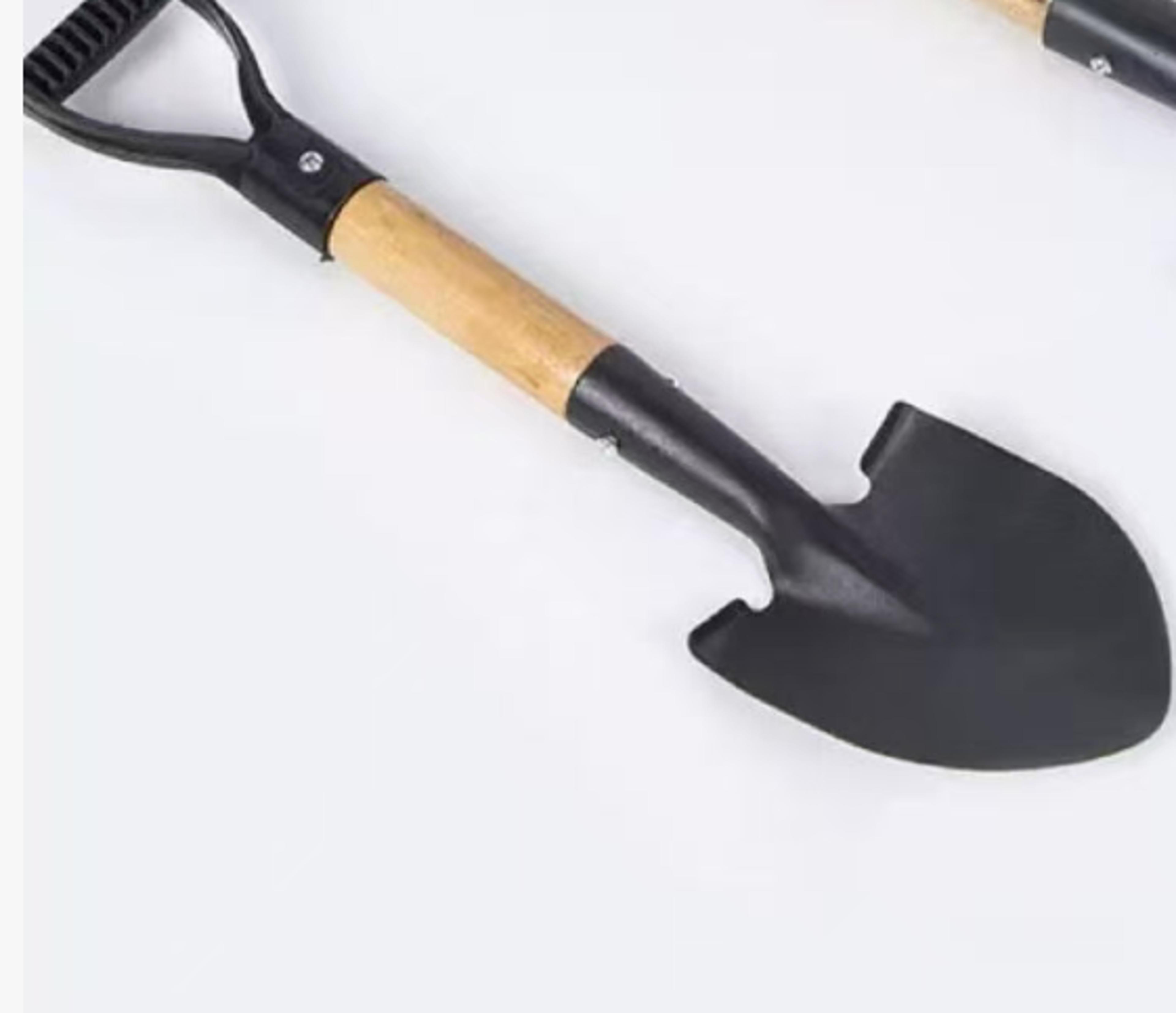 garden digging shovel – iron hand trowel for gardening beach and camping