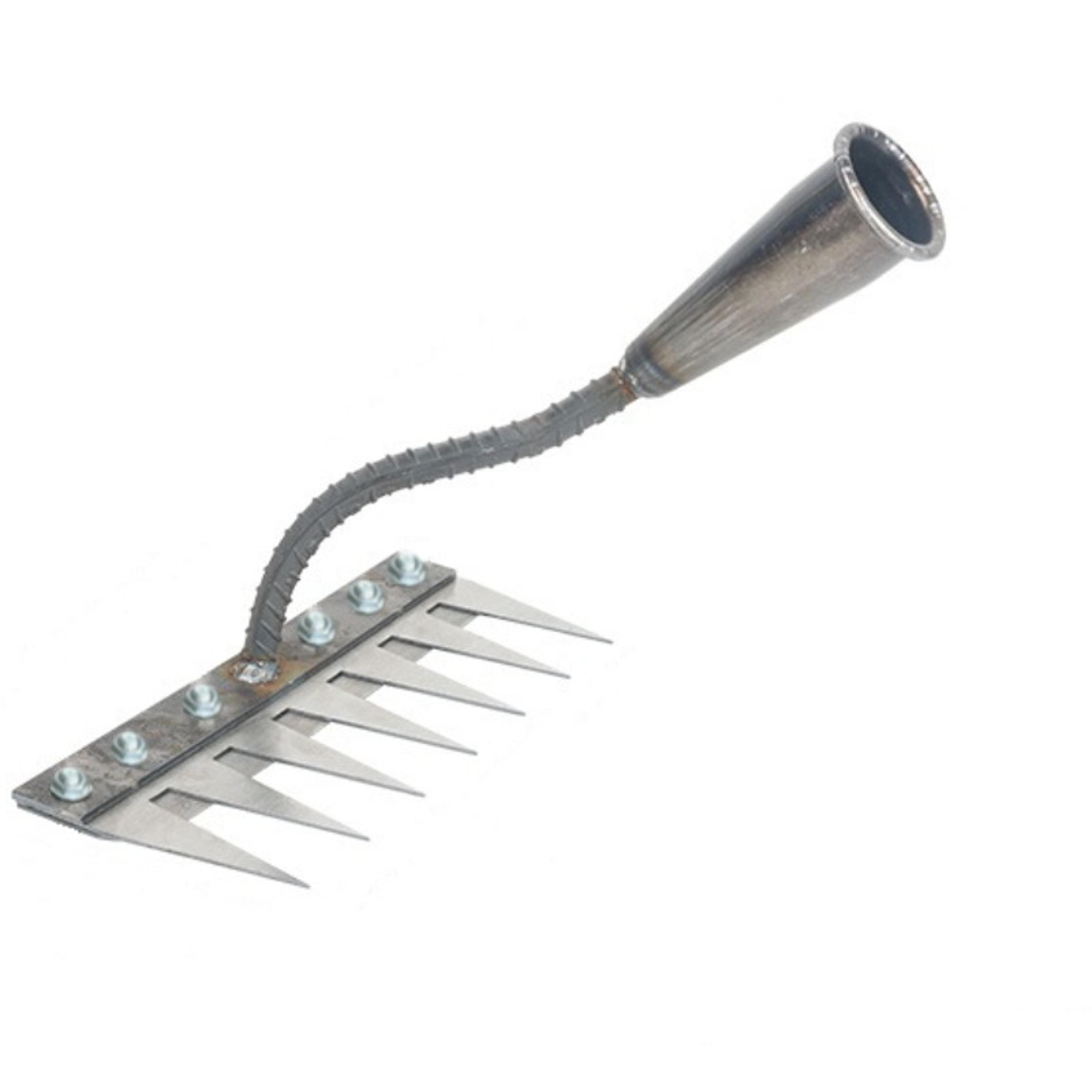 Garden Weeding Rake  Carbon Steel Hand Hoe With 5 To 8 Teeth For Soil Loosening 8