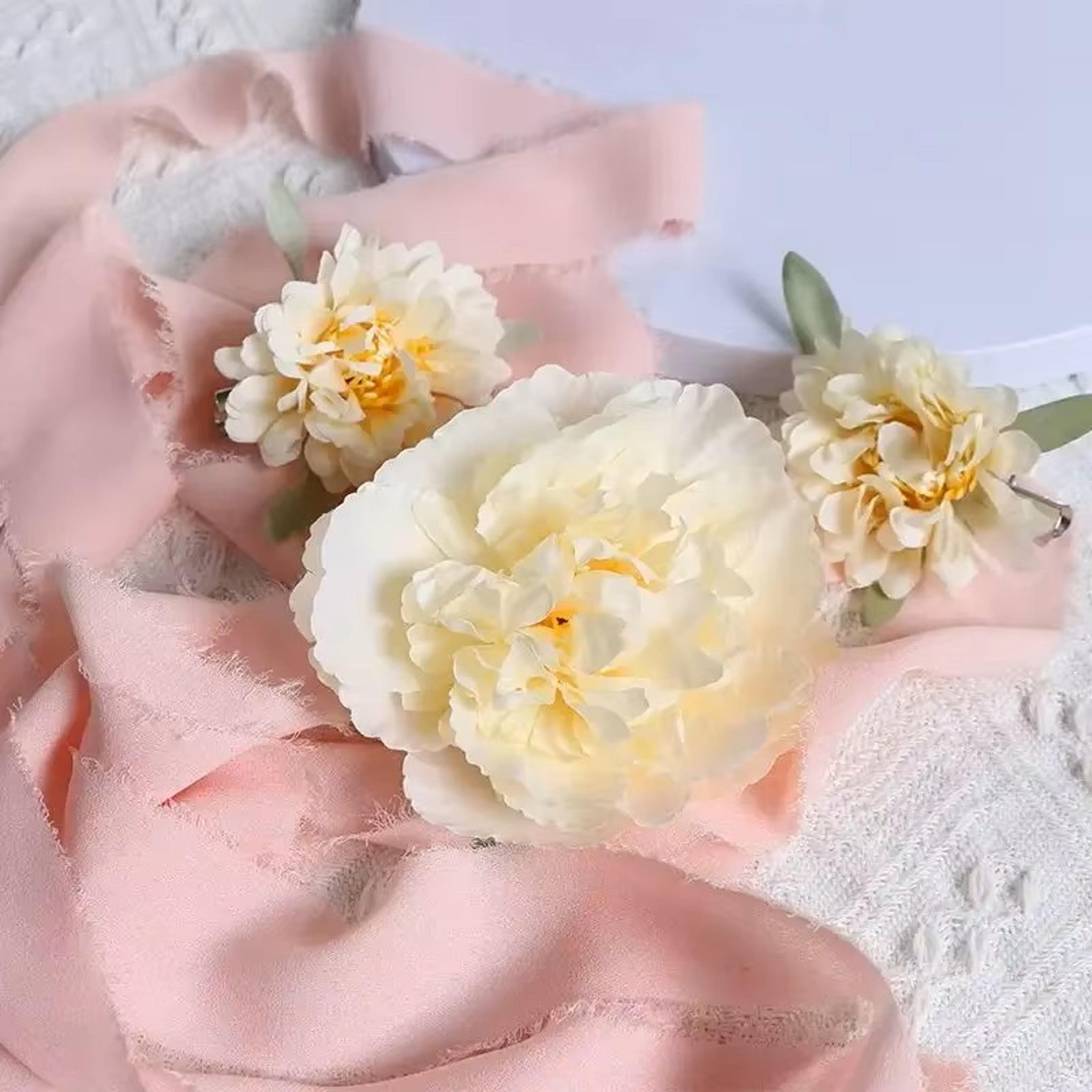 Artificial Silk Rose Flower Heads For Wedding Decor And DIY Crafts 12