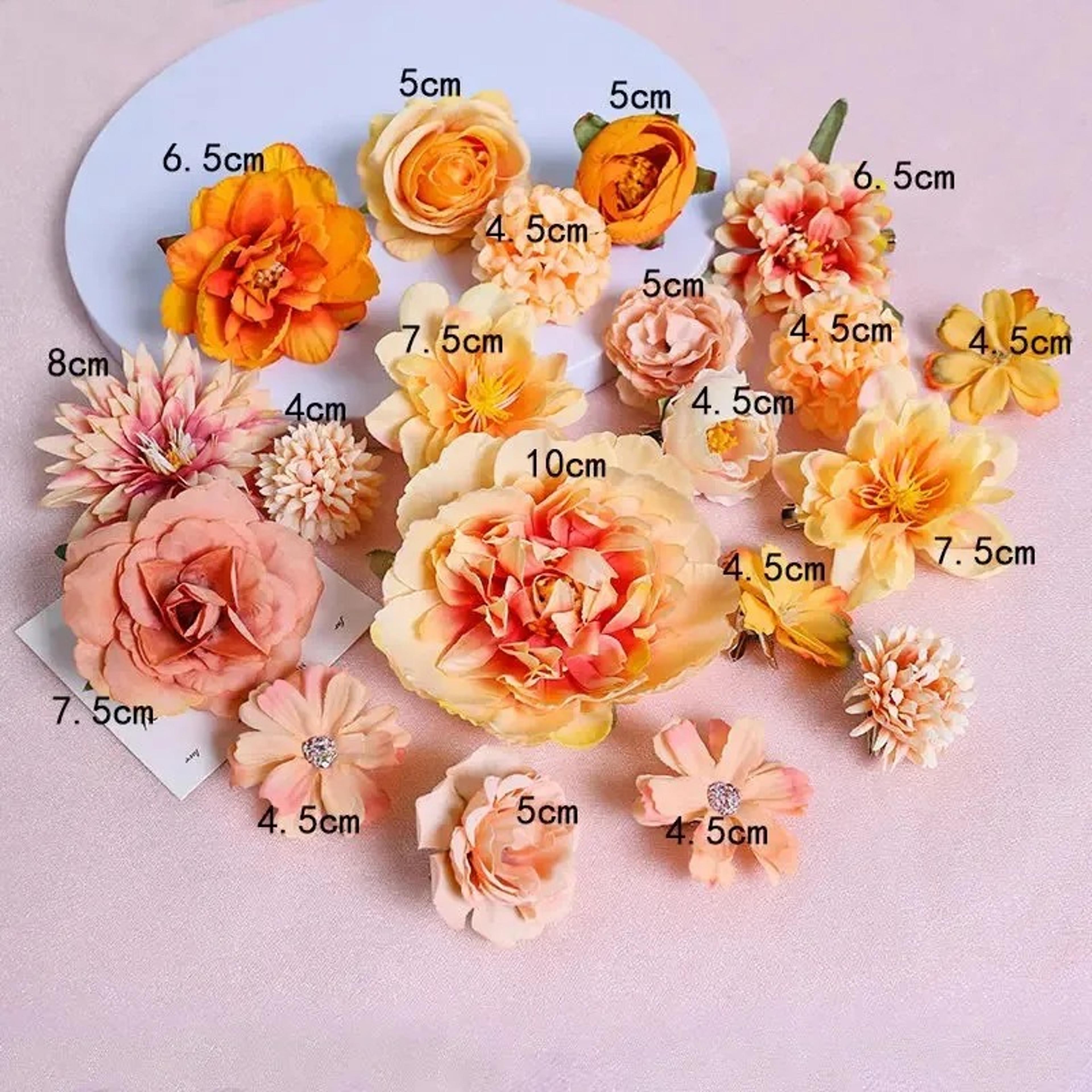 Artificial Silk Rose Flower Heads For Wedding Decor And DIY Crafts 14