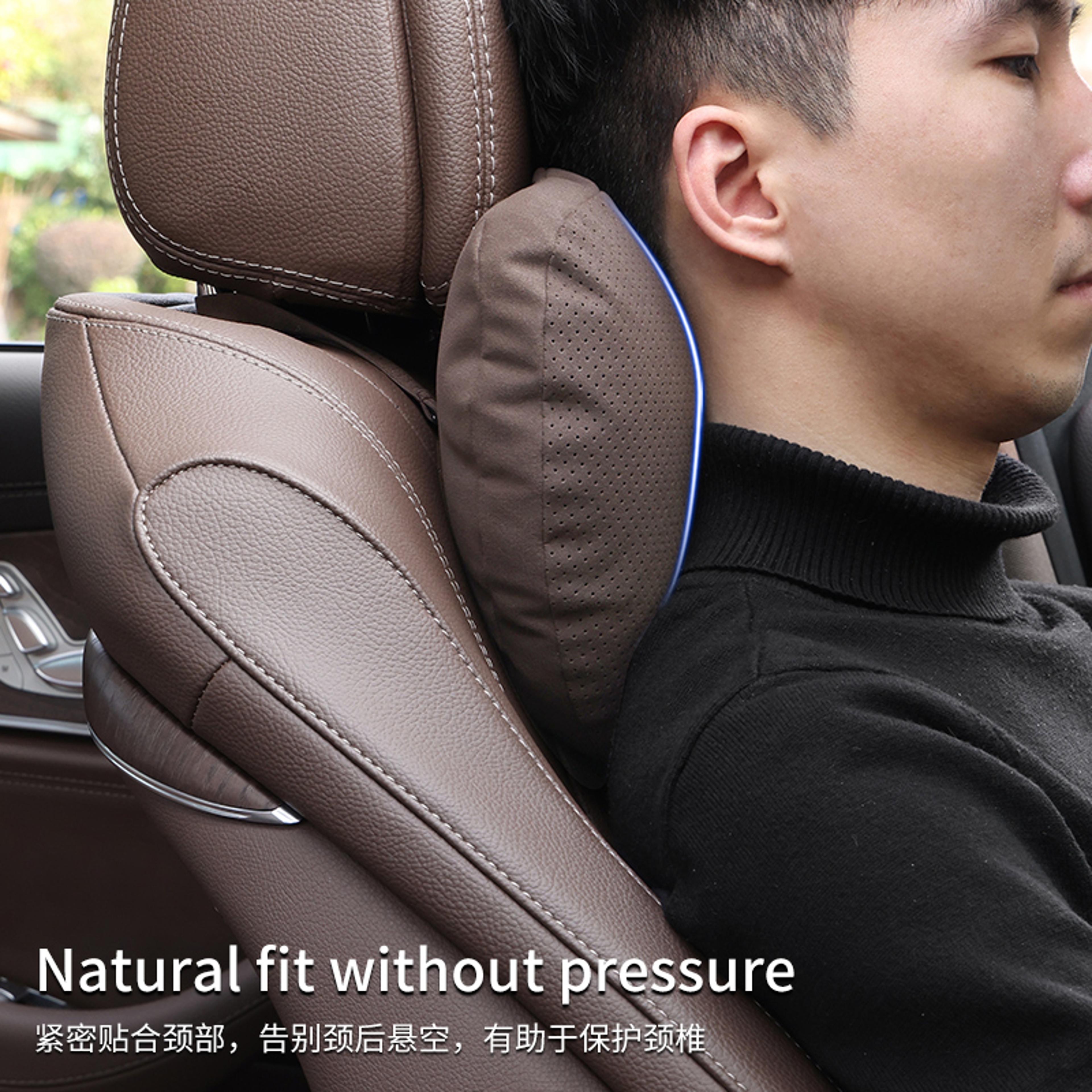 Car Headrest And Lumbar Support Cushion For Nissan Patrol With Soft Plush Comfort 5