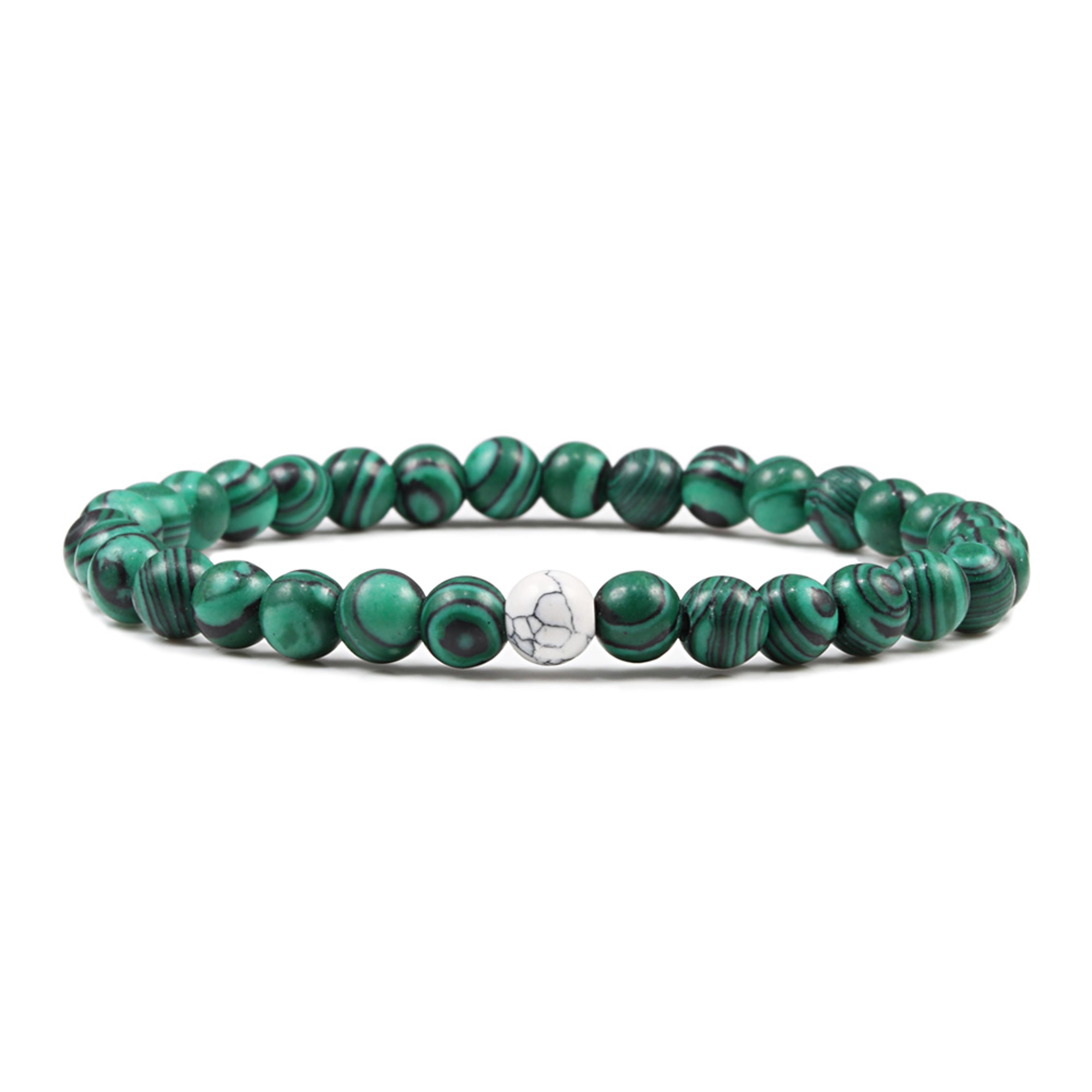 natural lava stone beaded bracelets for couples and best friends