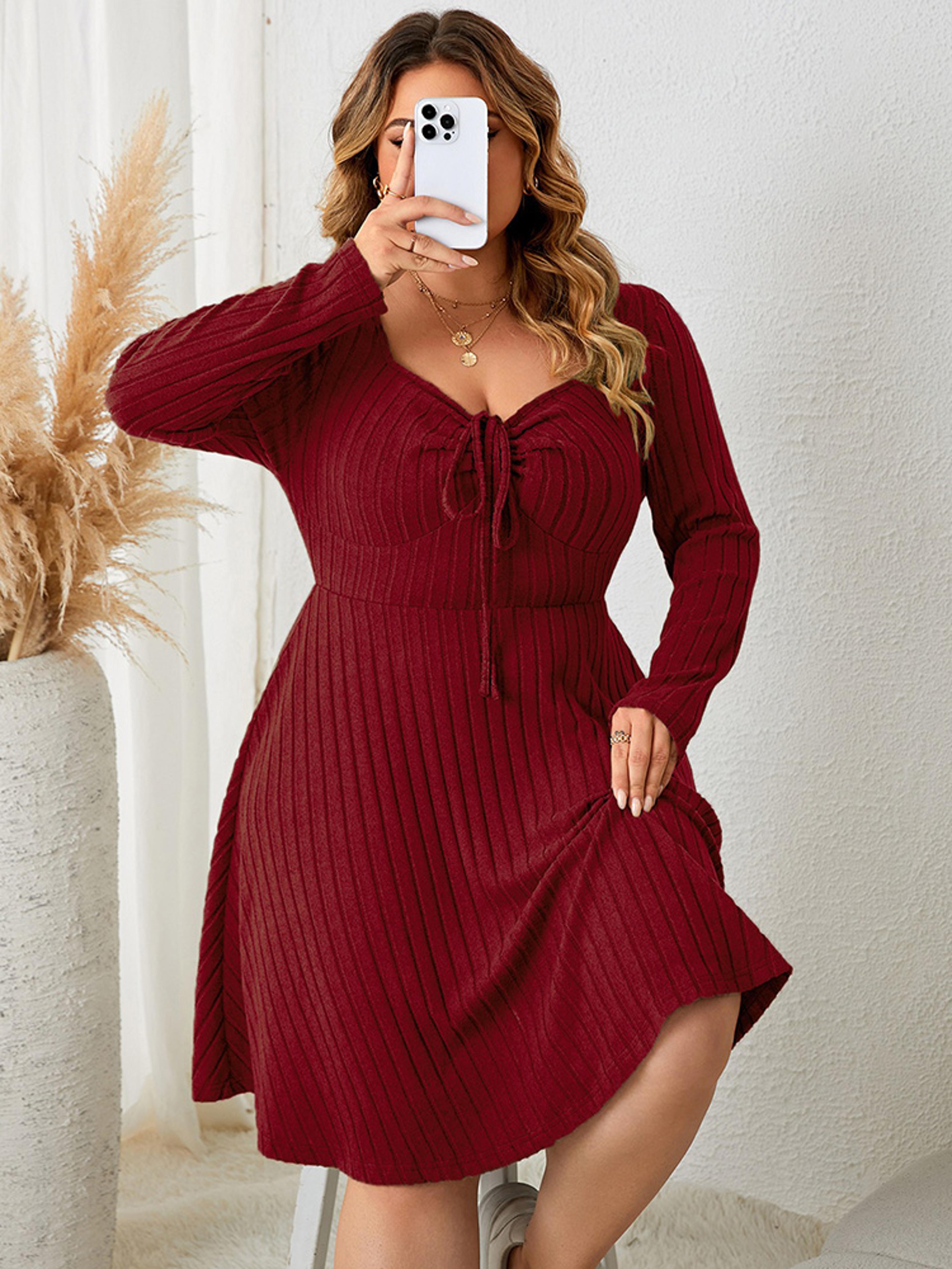 Womens Ruffle Trim Mini Dress With Short Sleeves And Slim Fit 8