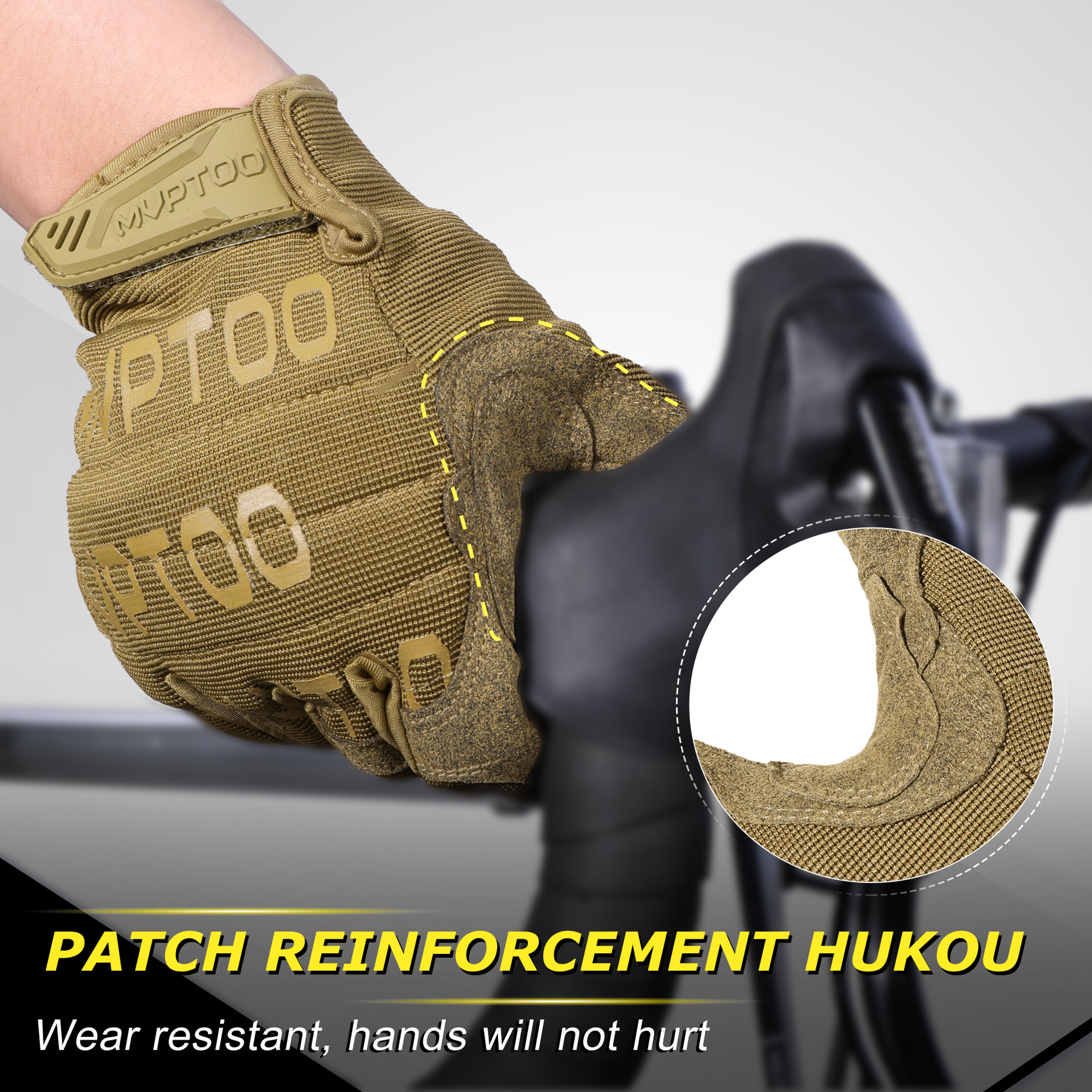Full Finger Tactical Gloves With Touchscreen And NonSlip Grip 2