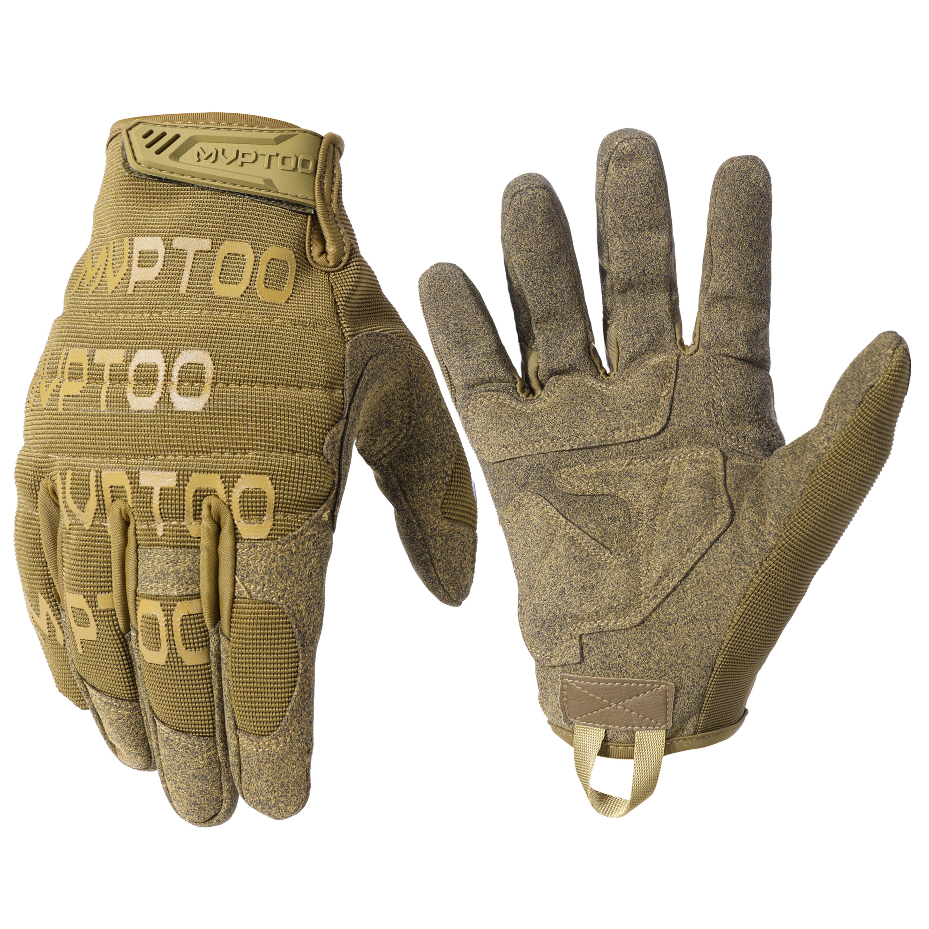 Full Finger Tactical Gloves With Touchscreen And NonSlip Grip 10