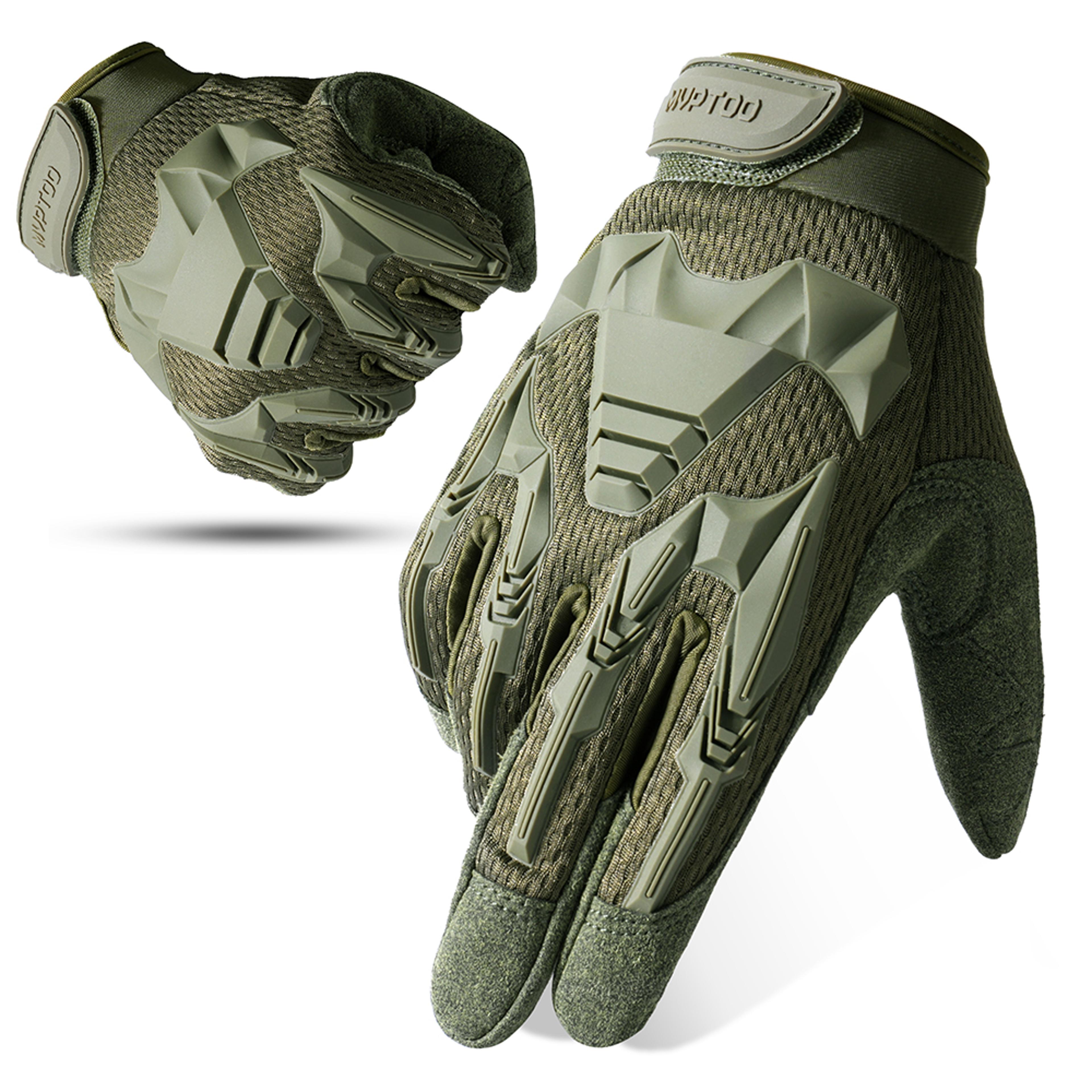 Full Finger Touchscreen Tactical Gloves With NonSlip Grip For Outdoor Sports 7