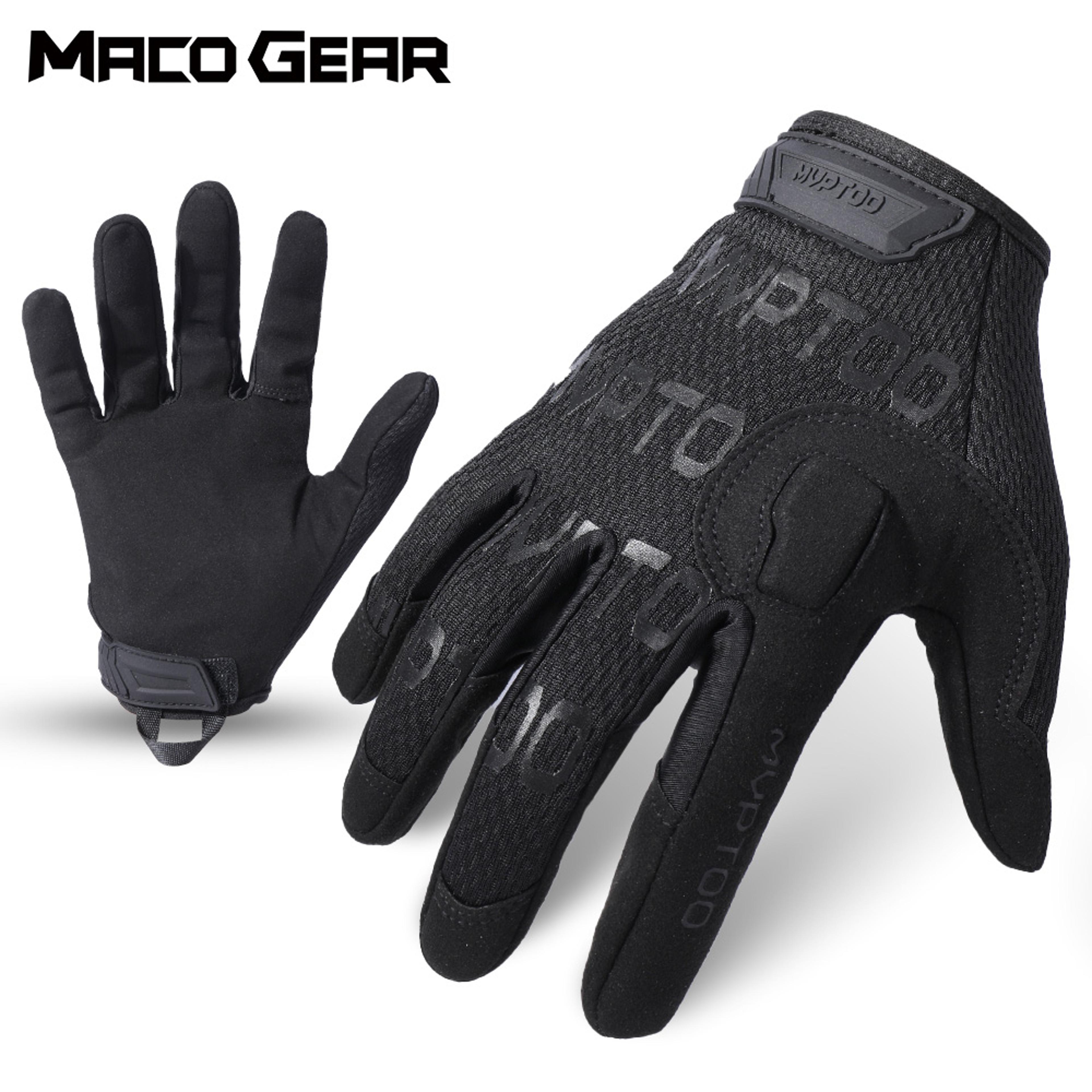 Full Finger Tactical Cycling Gloves With NonSlip Grip And Shock Absorption 1