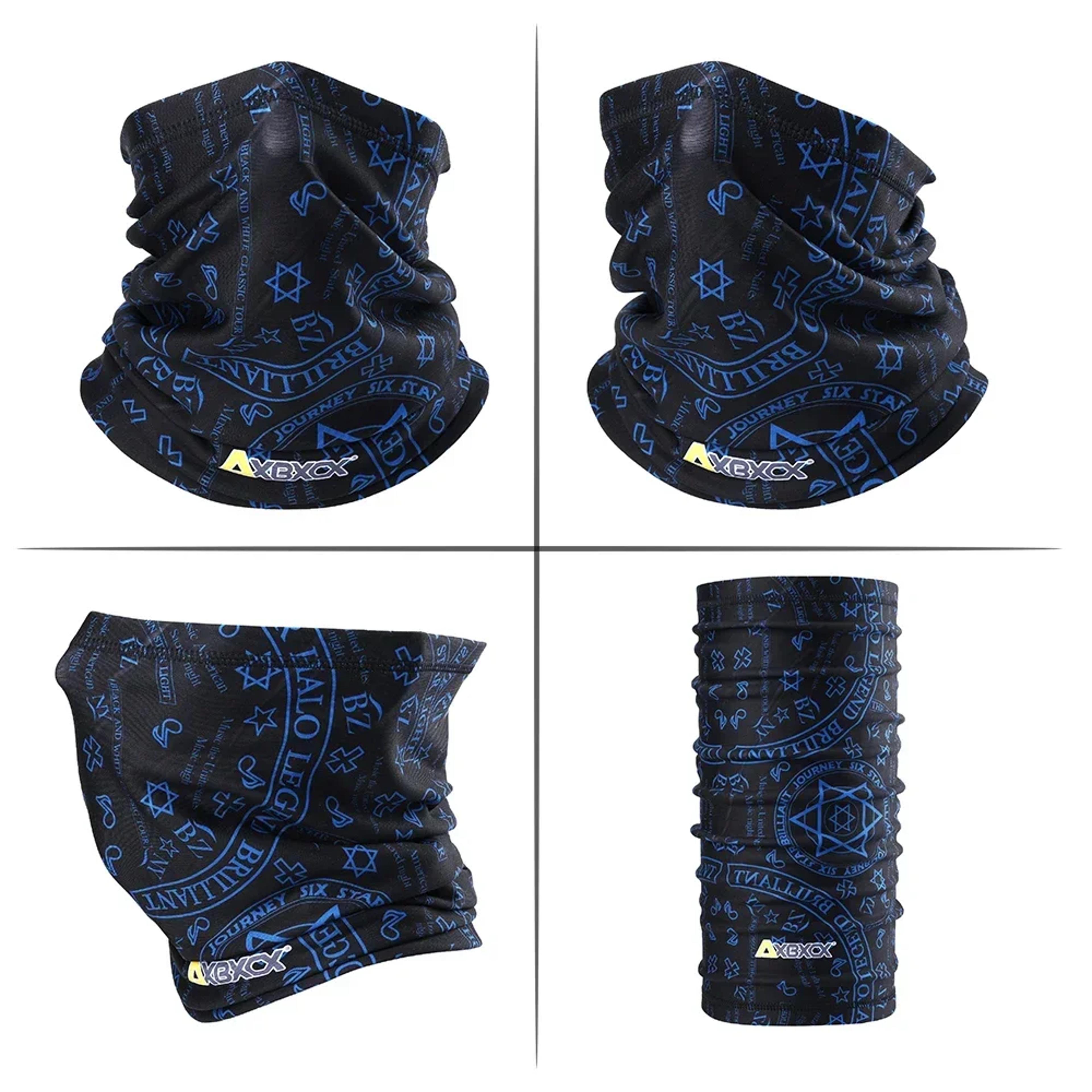 Thermal Neck Warmer Scarf Lightweight Elastic Winter Face Cover For Outdoor Sports 6