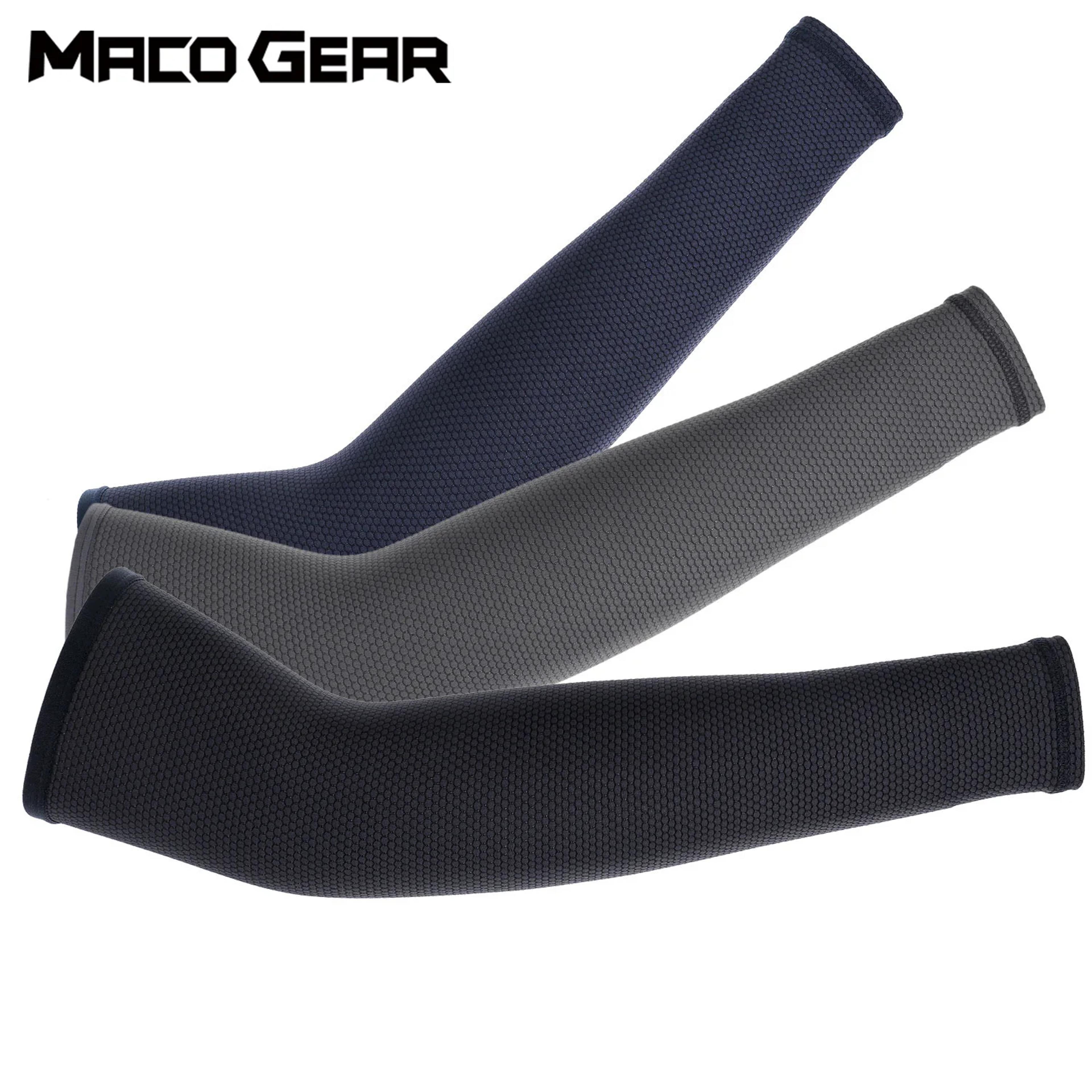 UPF50 Cooling Arm Sleeves For Sun Protection And Outdoor Sports 1