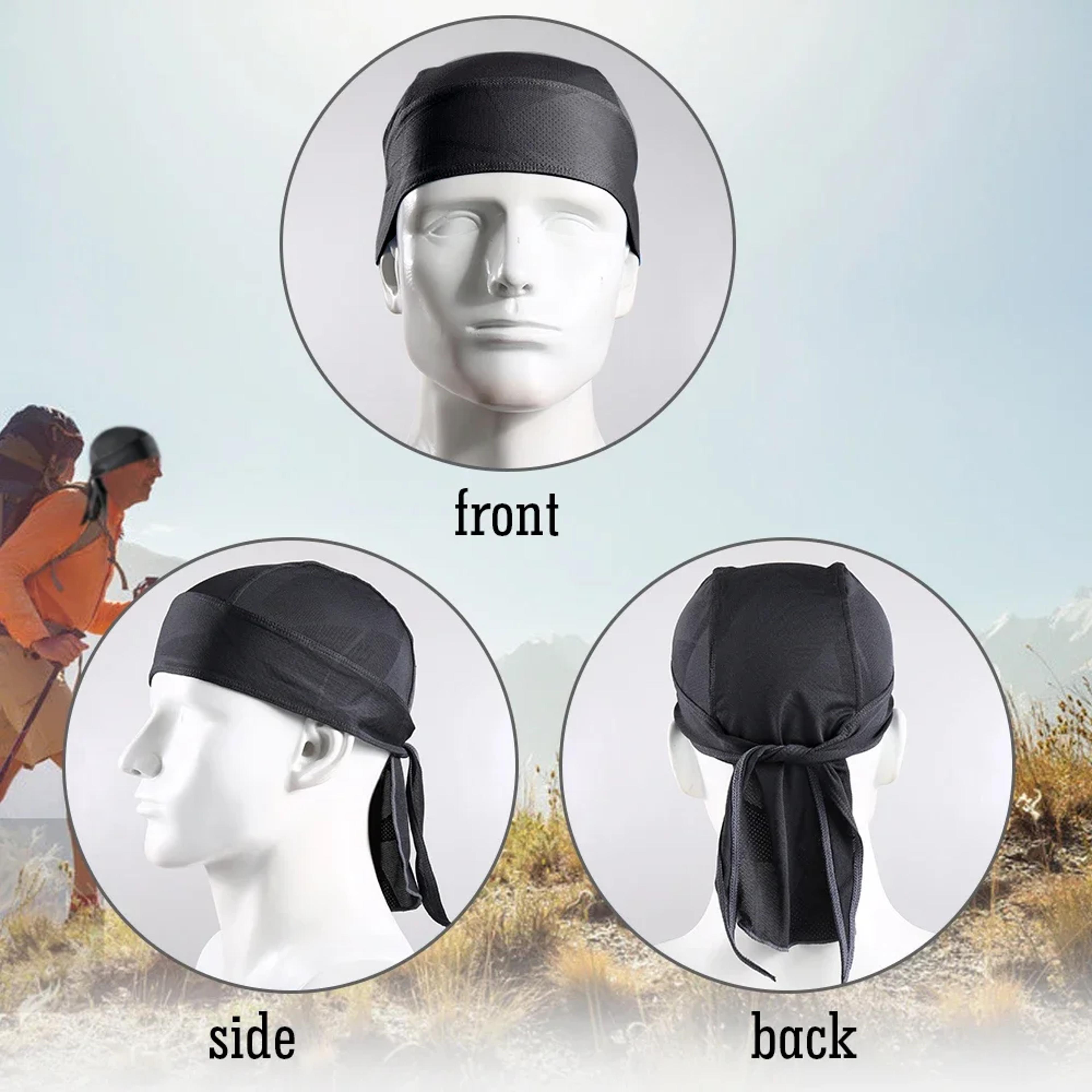 Quick Dry Pirate Cap Breathable Sweat Absorbent Cycling Helmet Liner For Men And Women 5