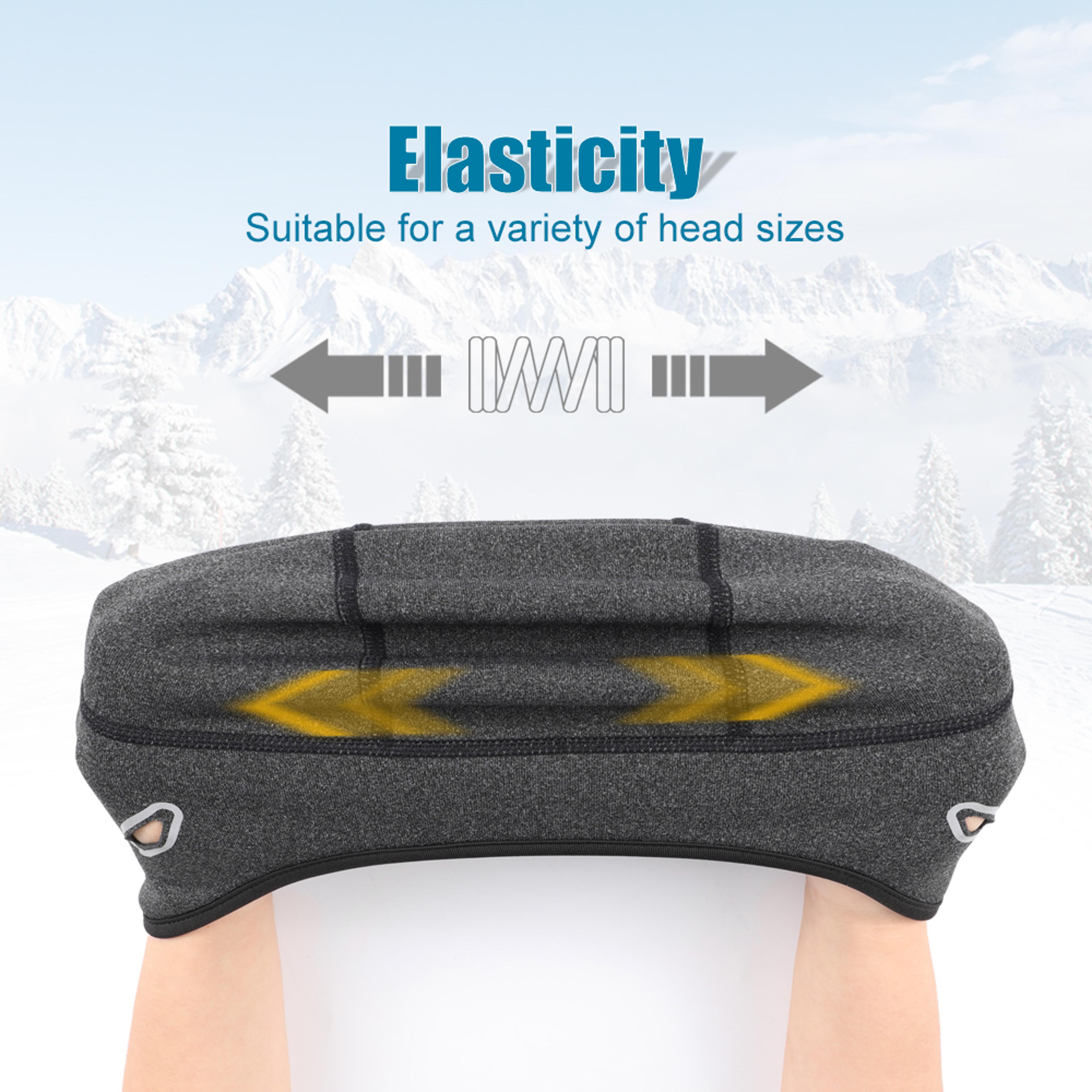 Unisex Winter Running Beanie Windproof Thermal Stretch Hat For Outdoor Sports 4