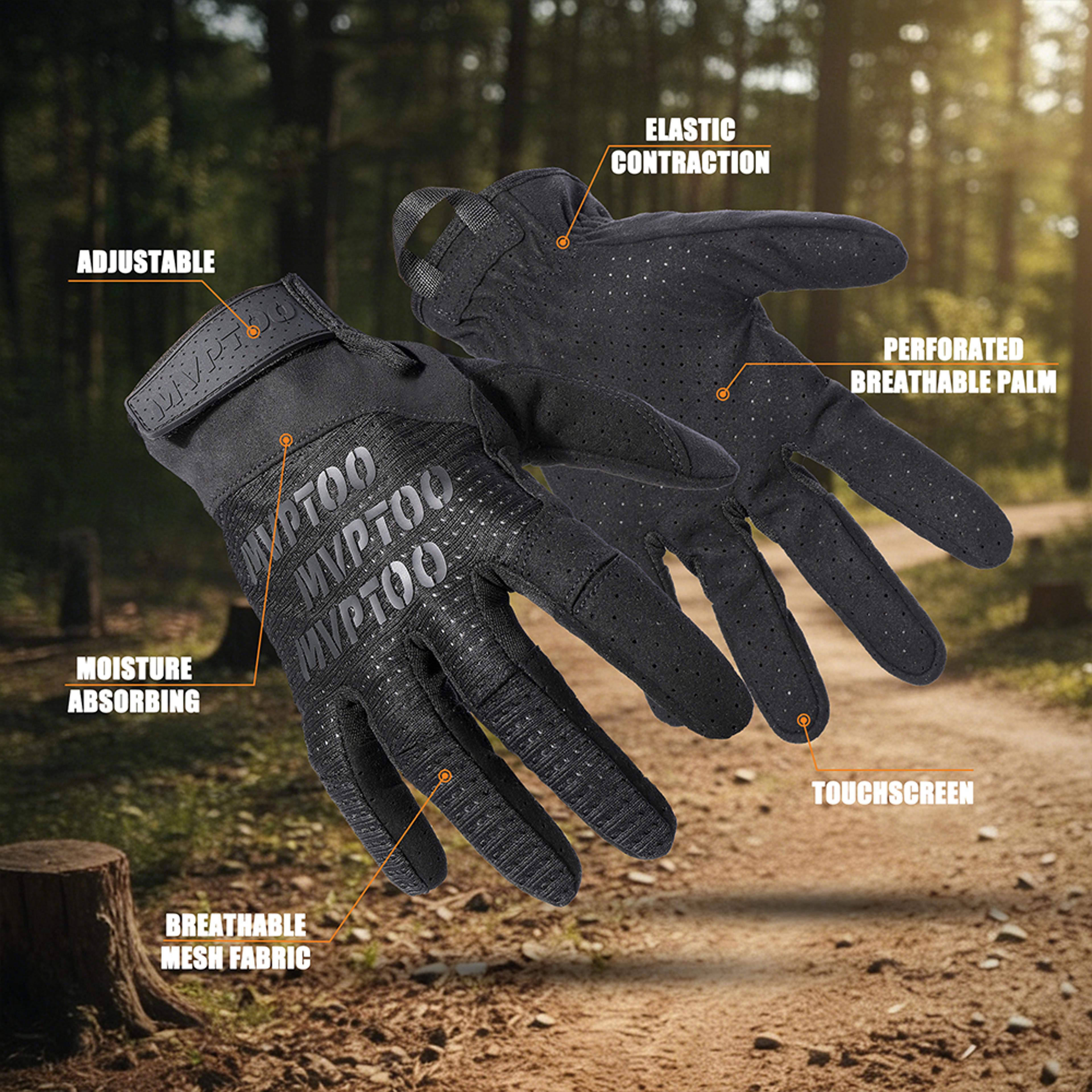Breathable Tactical Touchscreen Gloves For Men Lightweight Outdoor Sports Gloves 1