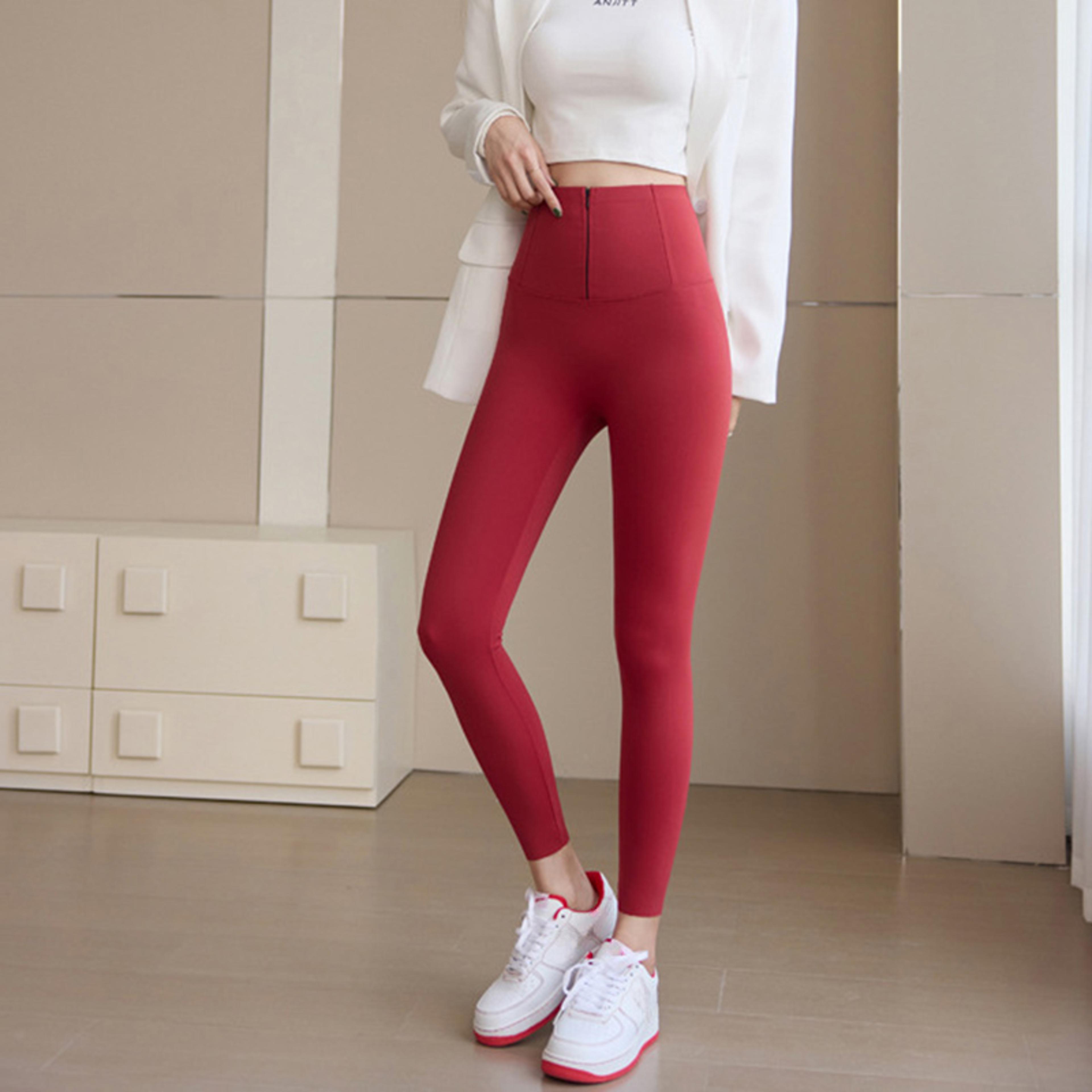 High Waisted Fleece Lined Leggings With Tummy Control For Women 3