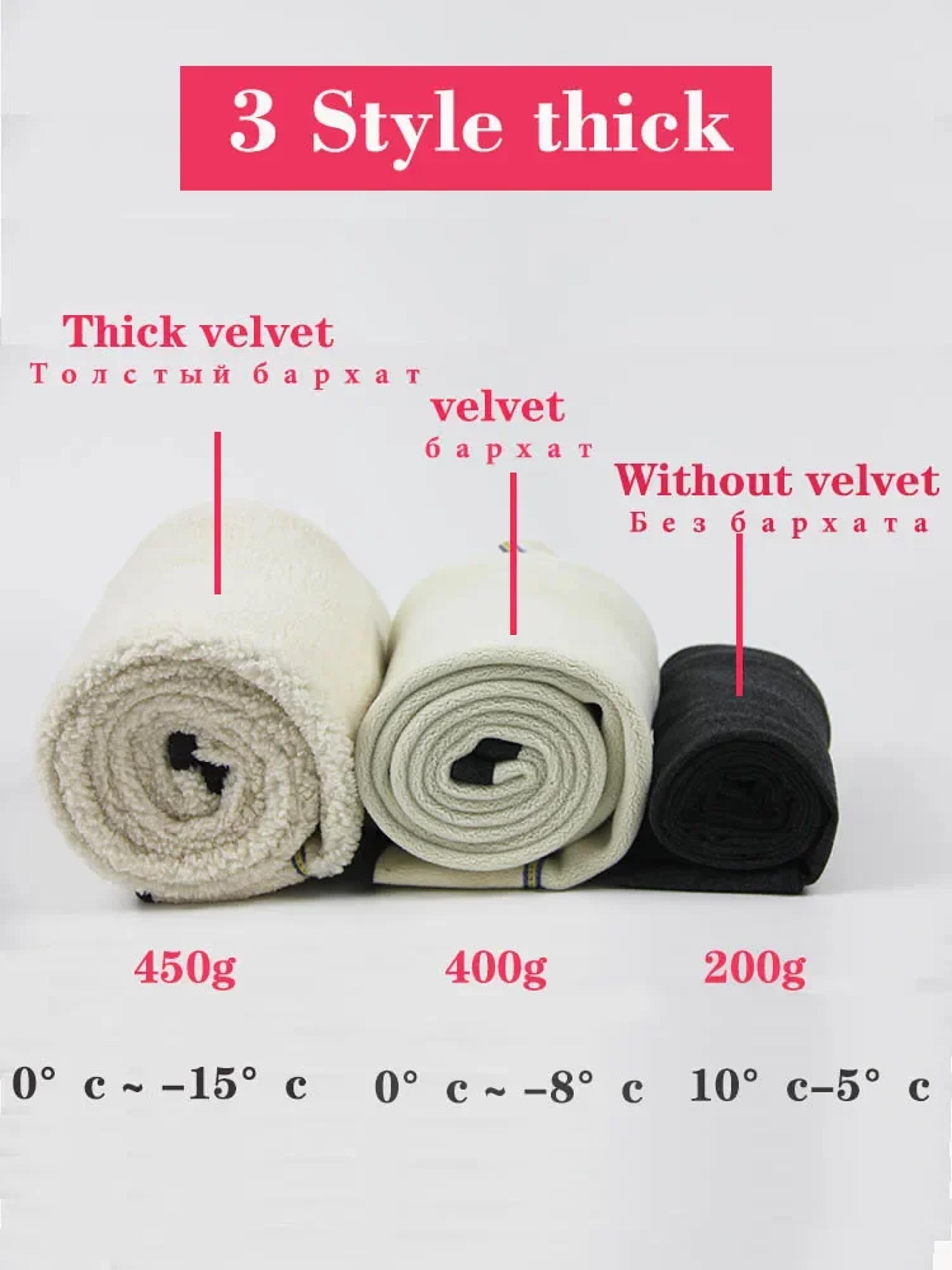 Womens Fleece Lined Thermal Leggings High Waist Stretch Winter Pants 6