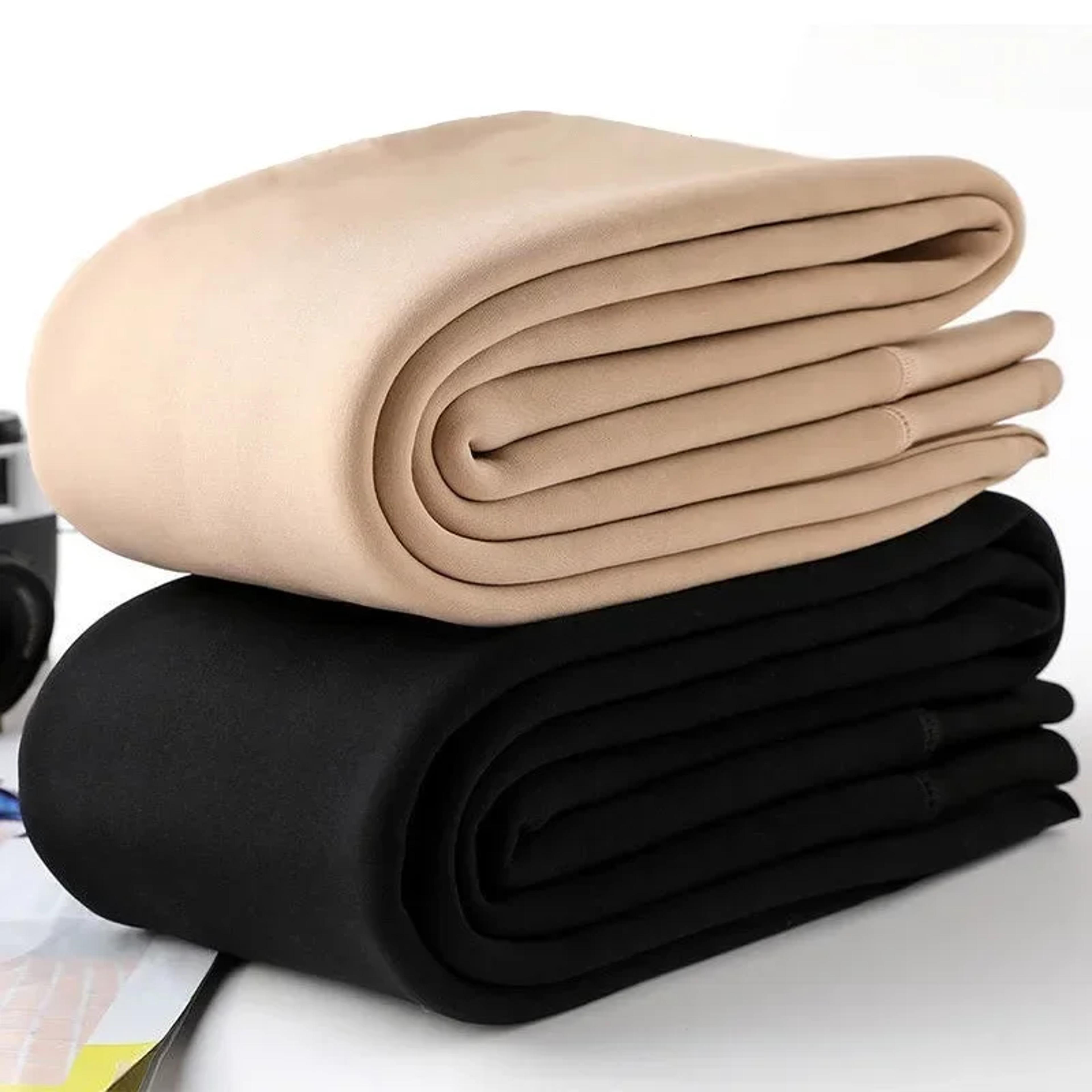 Womens Thermal Fleece Leggings High Waist Winter Warm Tights 6