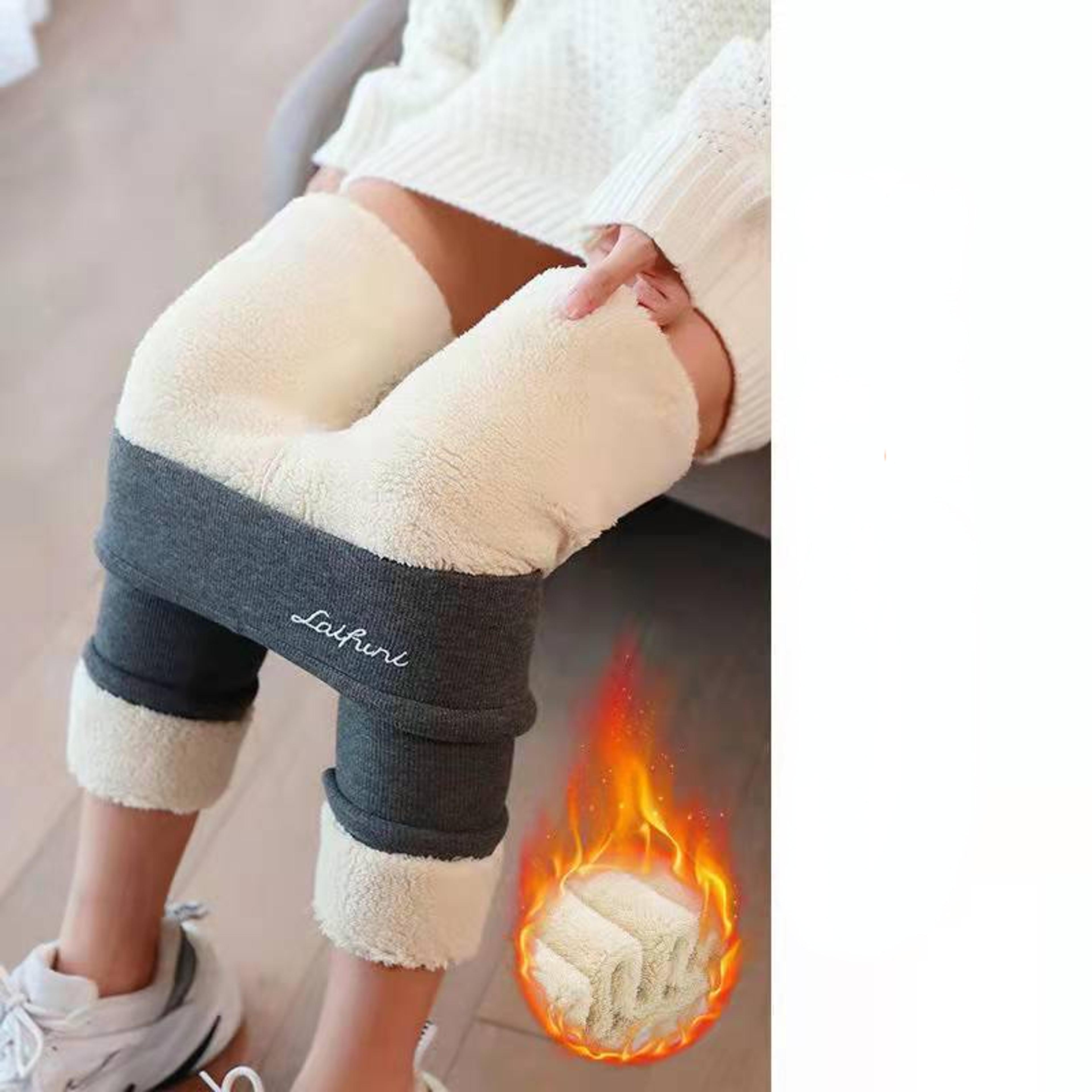 Womens Winter FleeceLined Leggings With High Waist And Stretchy Fit 8