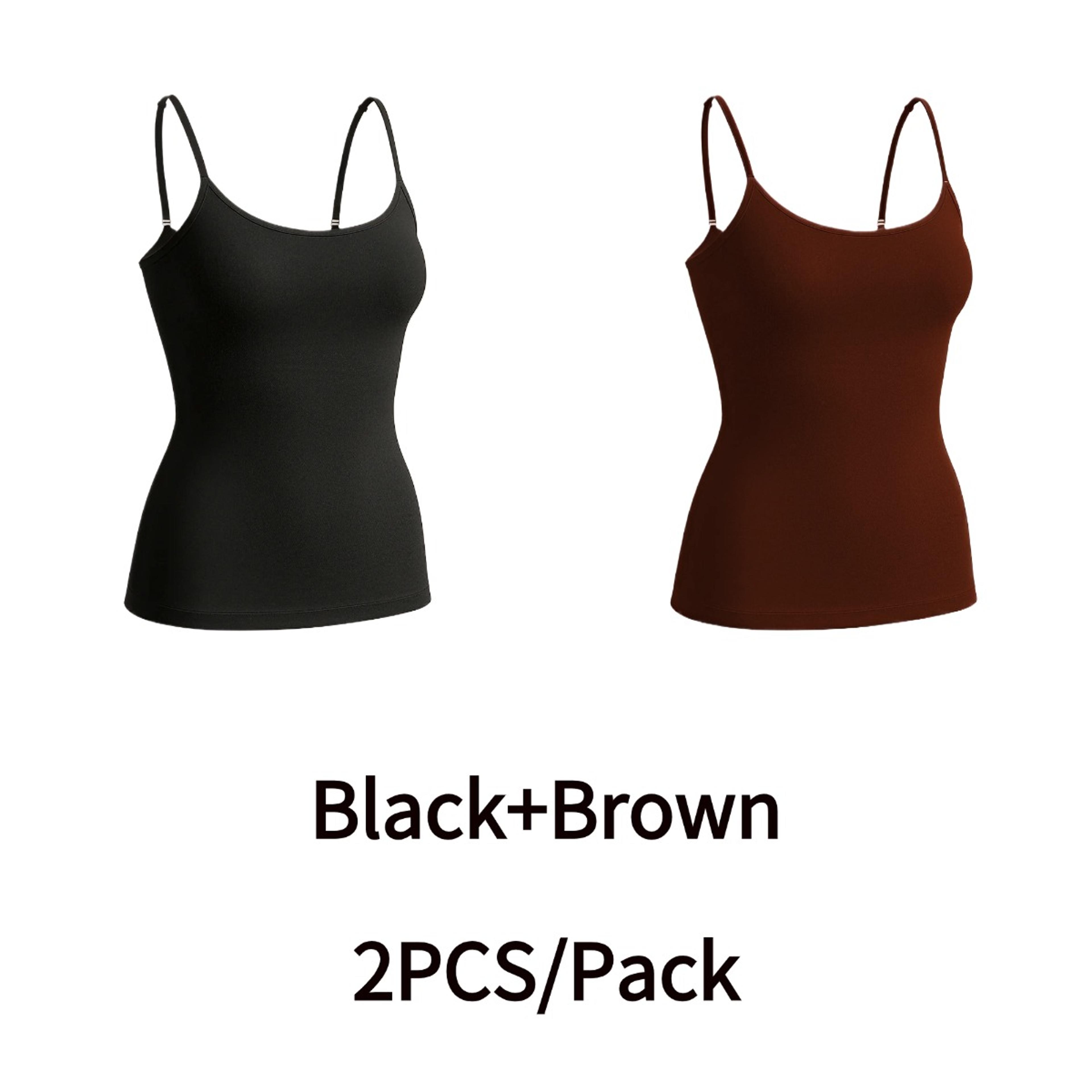 Womens Seamless Shapewear Cami Tank Top With Adjustable Straps And Medium Control 8