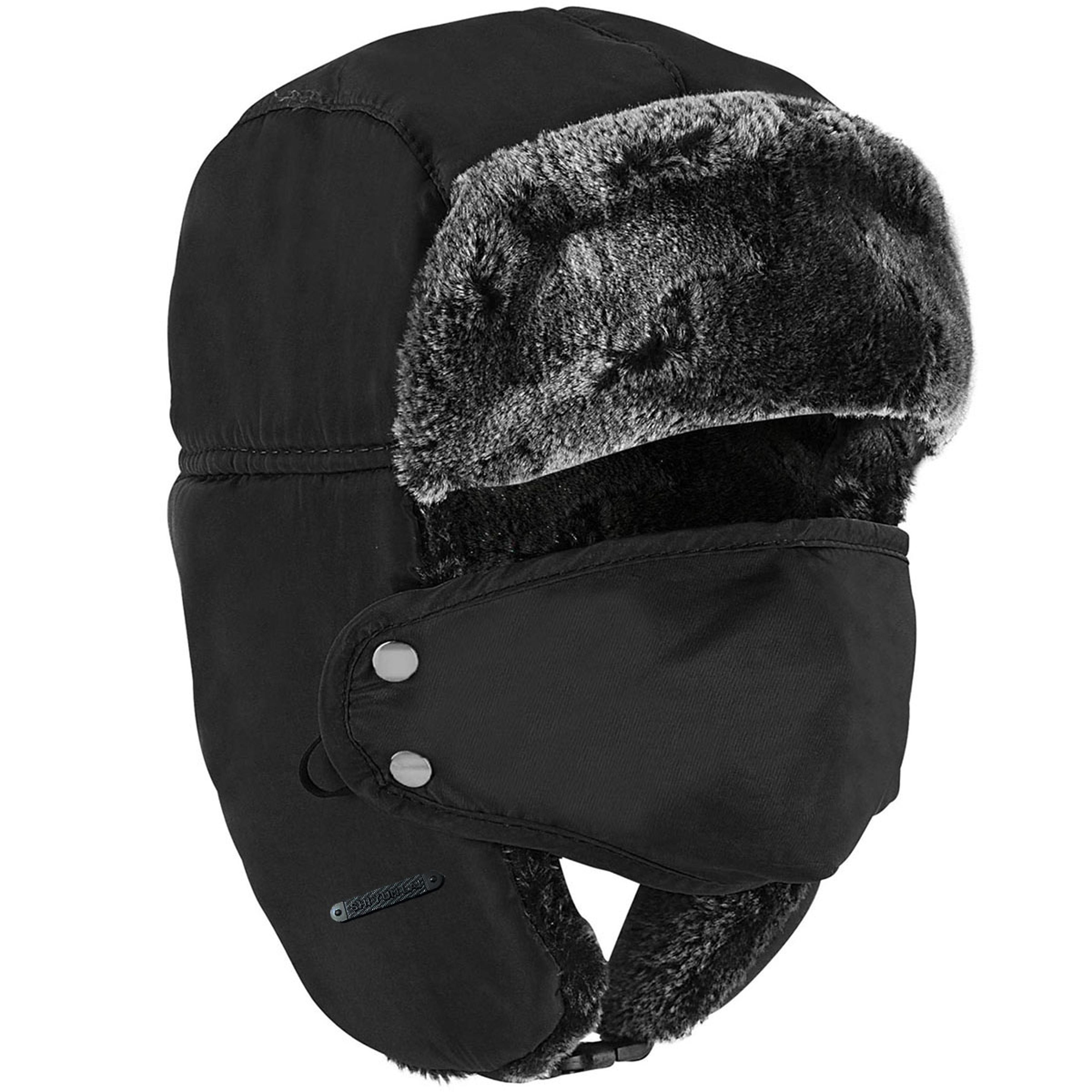 Winter Trapper Hat With Windproof Face Mask For Men And Women 1